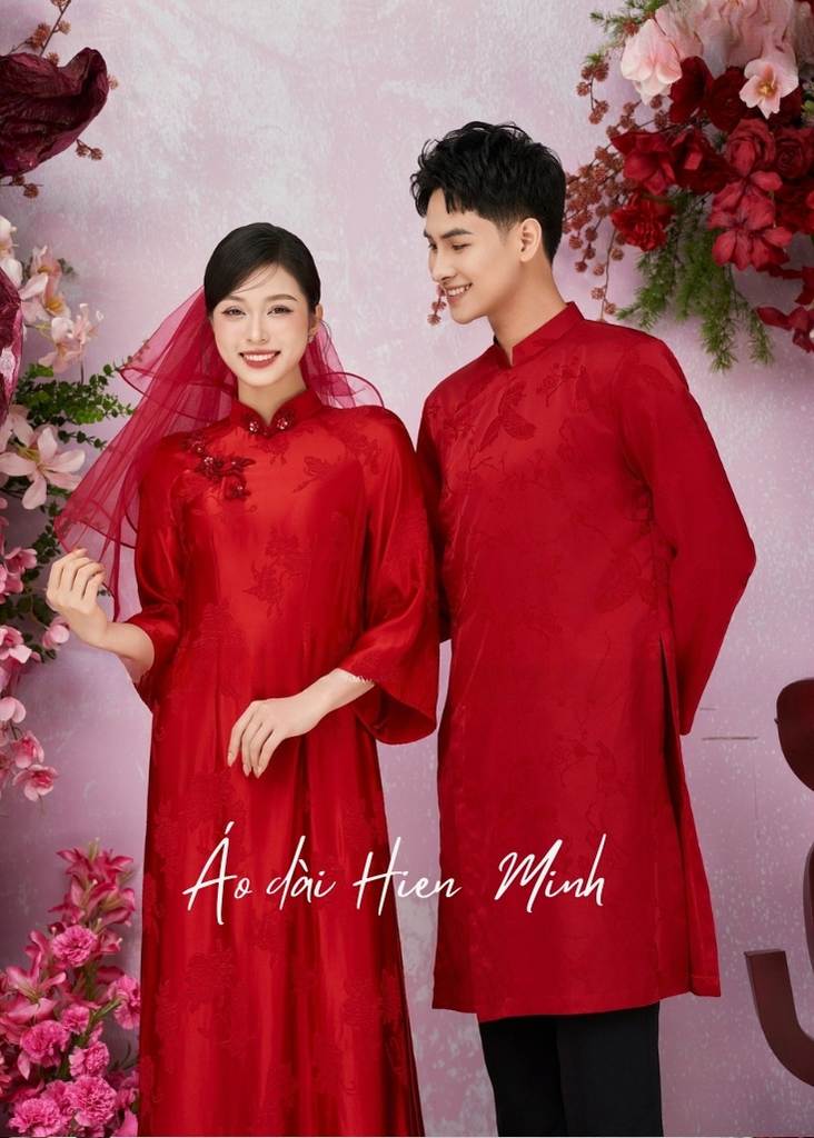 ao dai co dau chu re