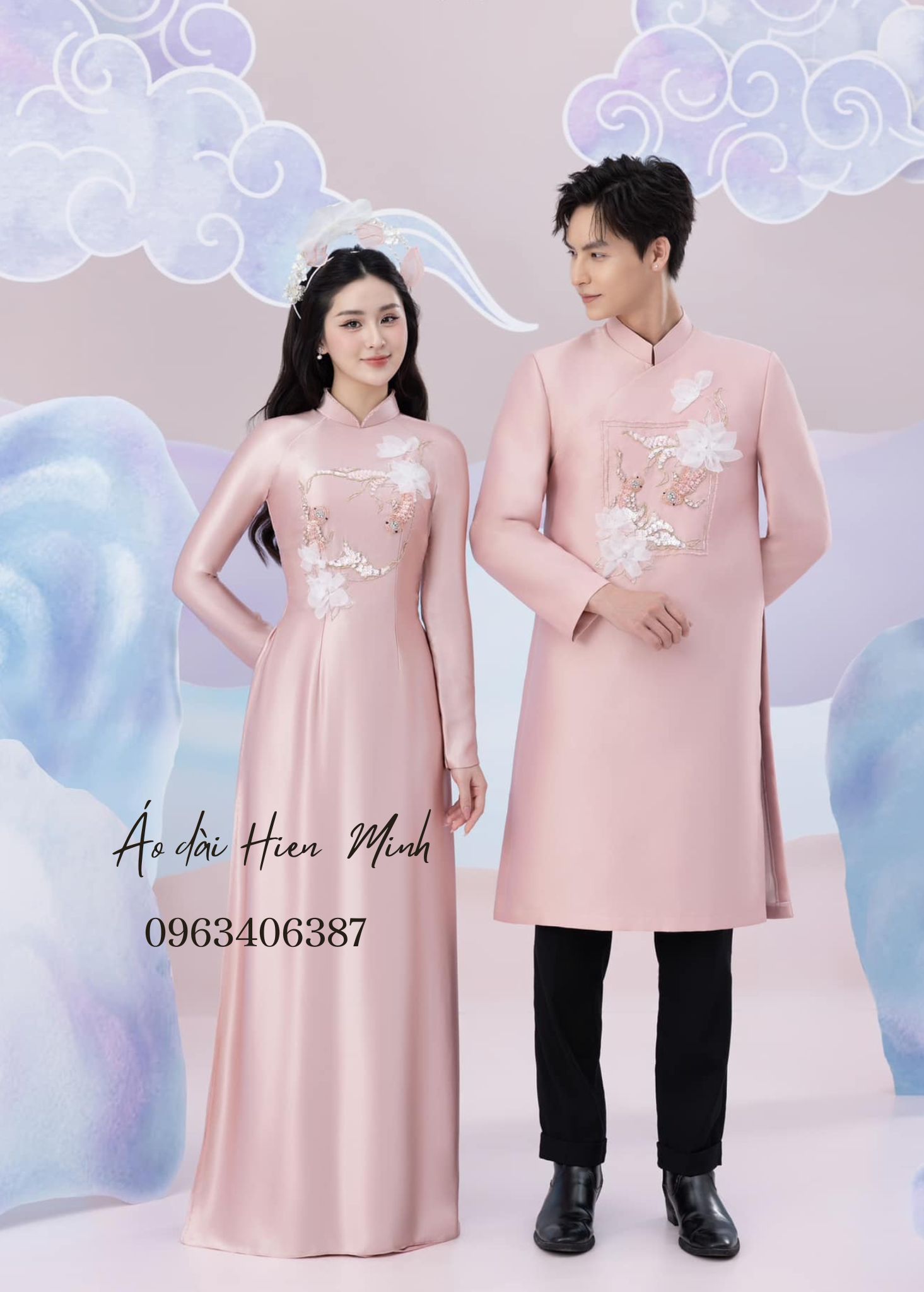 ao dai cap doi