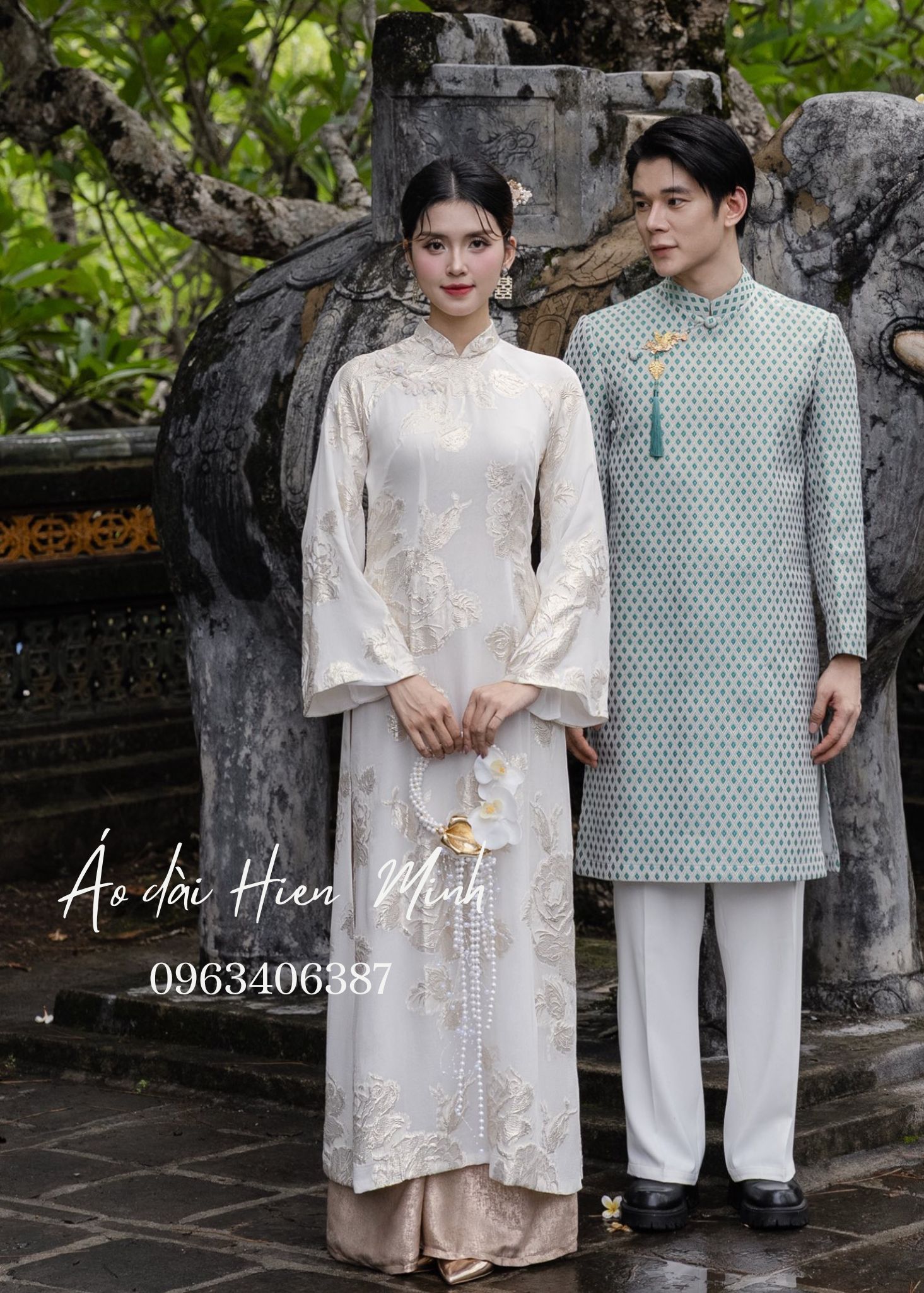ao dai doi thanh lich