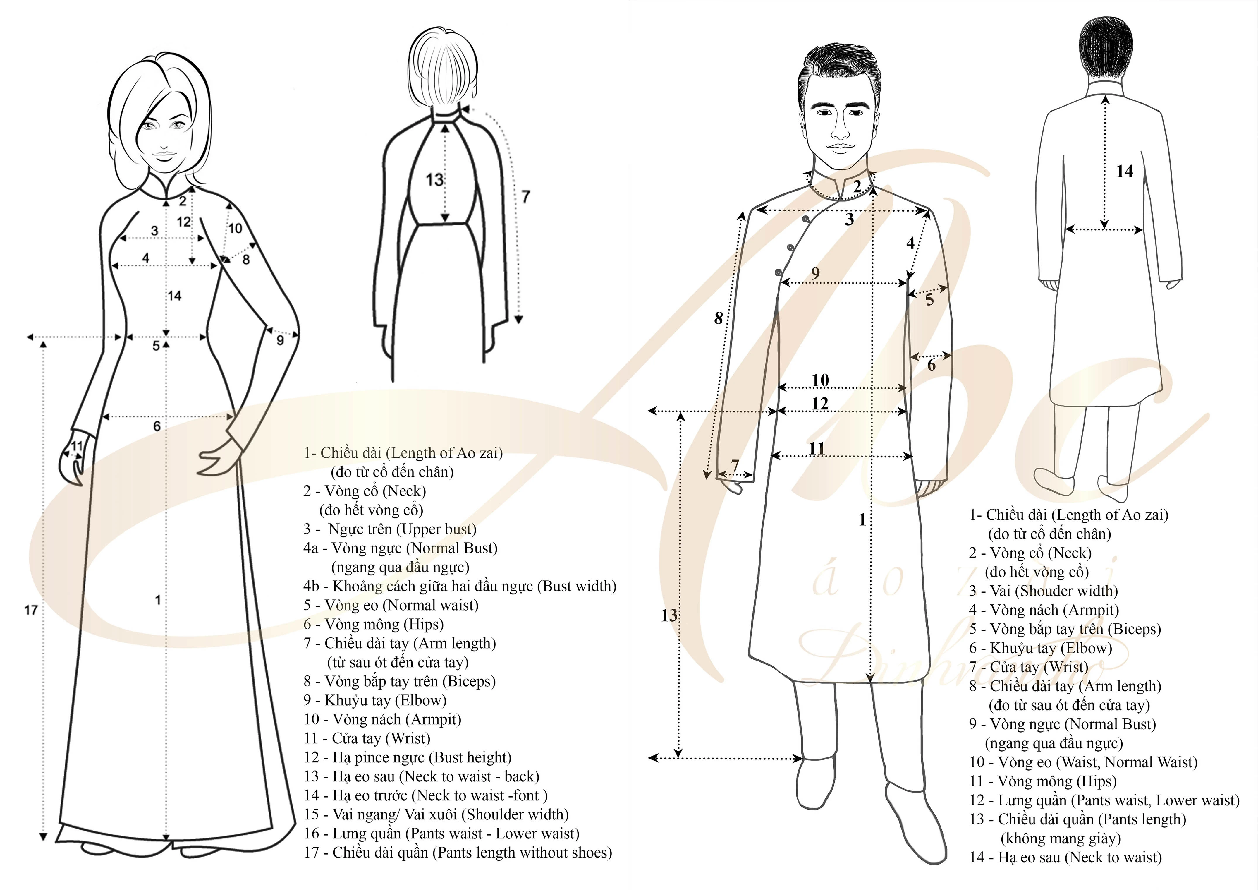 huong dan do ao dai