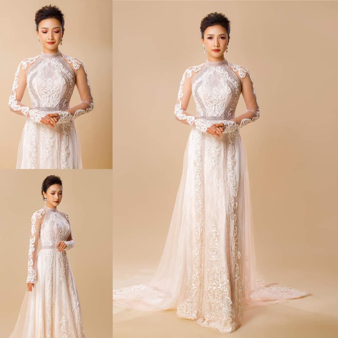 ao dai co dau trang