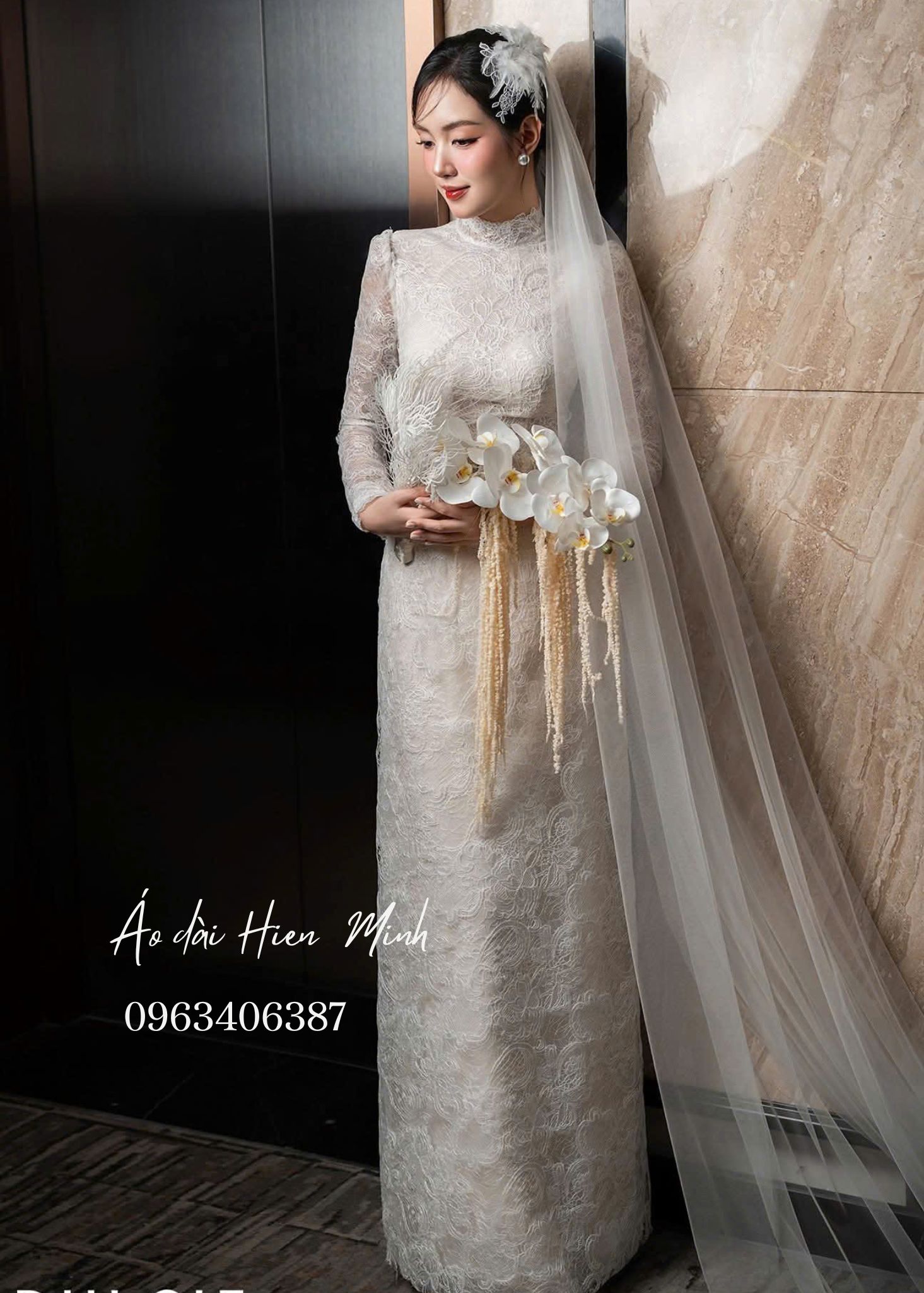ao dai co dau trang