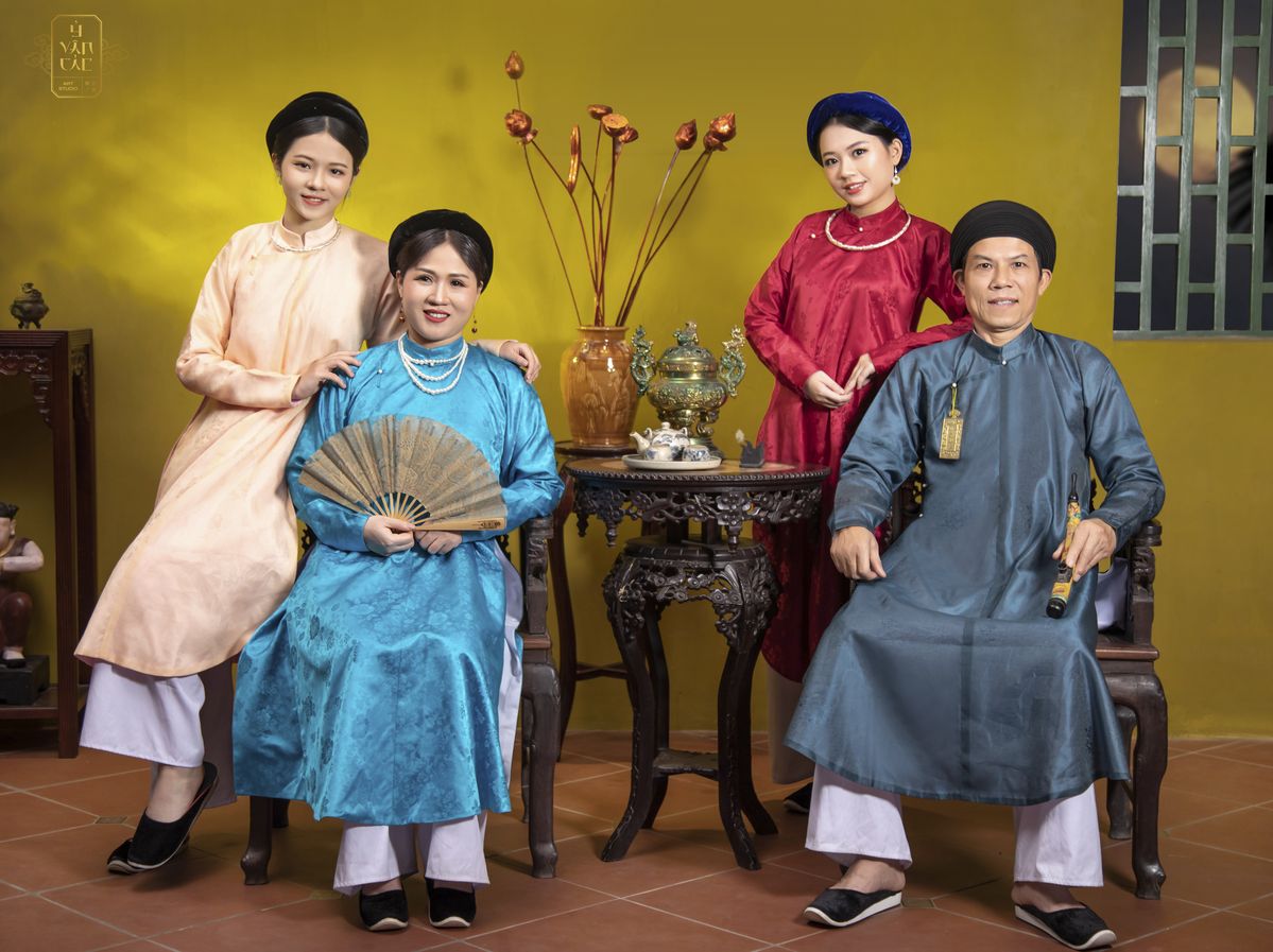 ao dai ngu than truyen thong