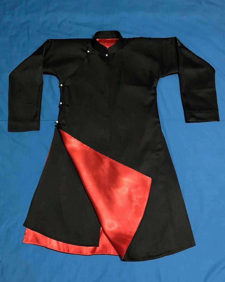 ao dai ngu than mau den