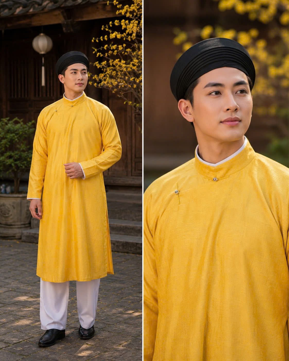 ao dai ngu than tay chen