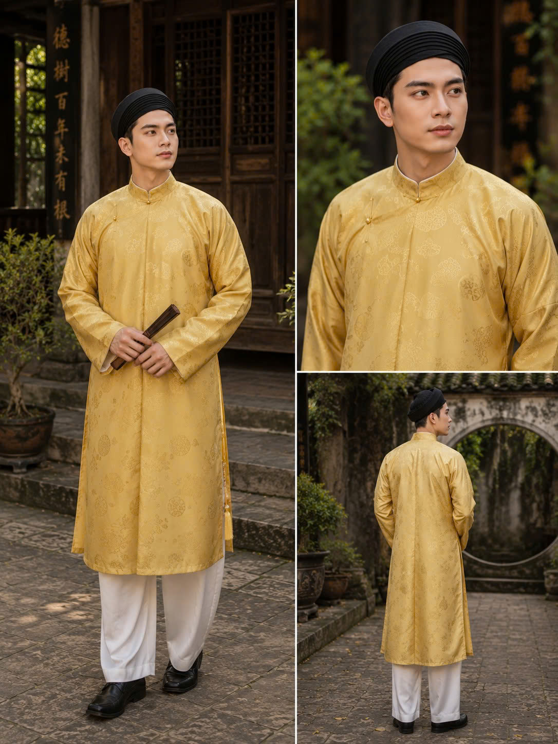 ao dai ngu than gam nam