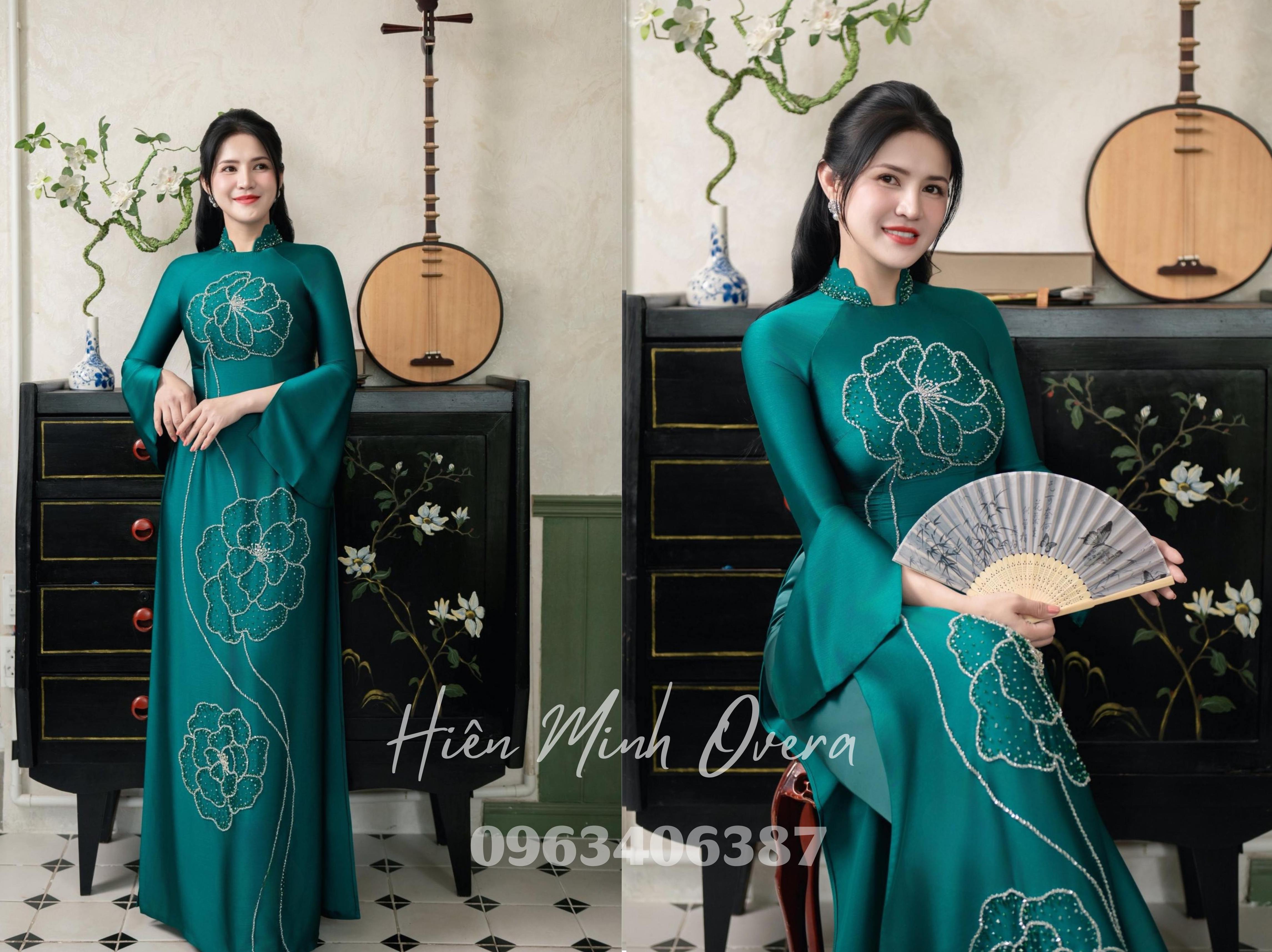 ao dai me co dau chu re