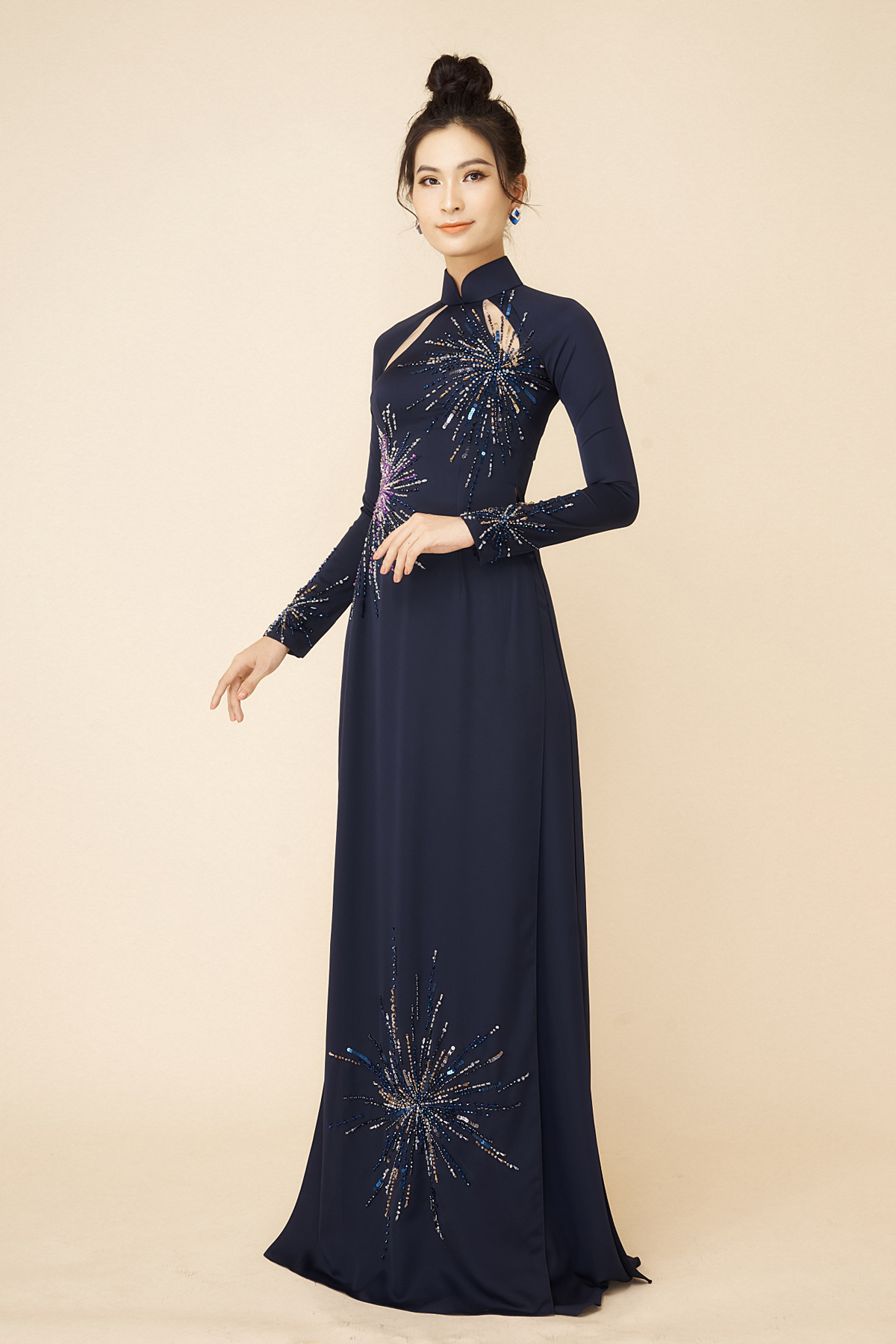 ao dai cuoi danh cho me