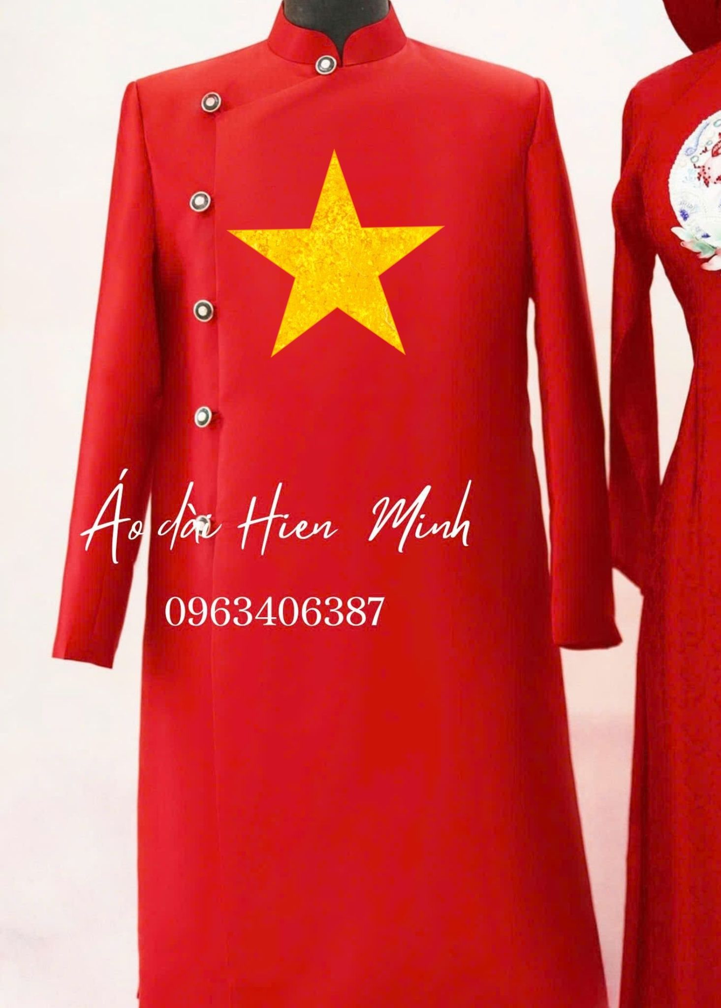 ao dai nam cach tan
