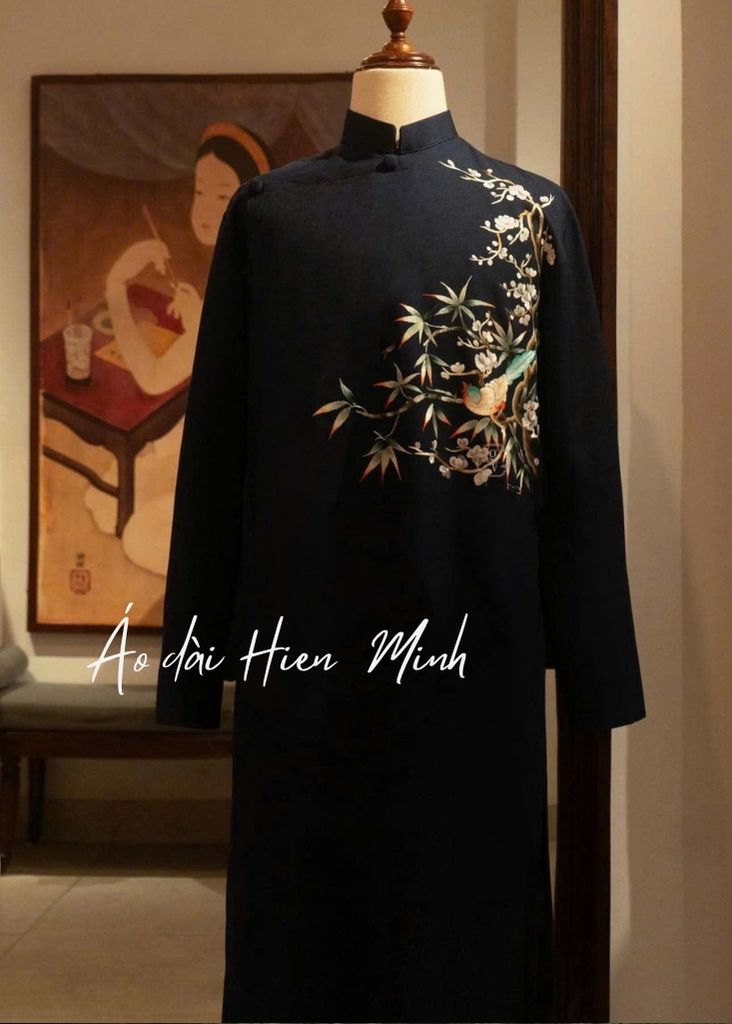 ao dai nam cao cap 