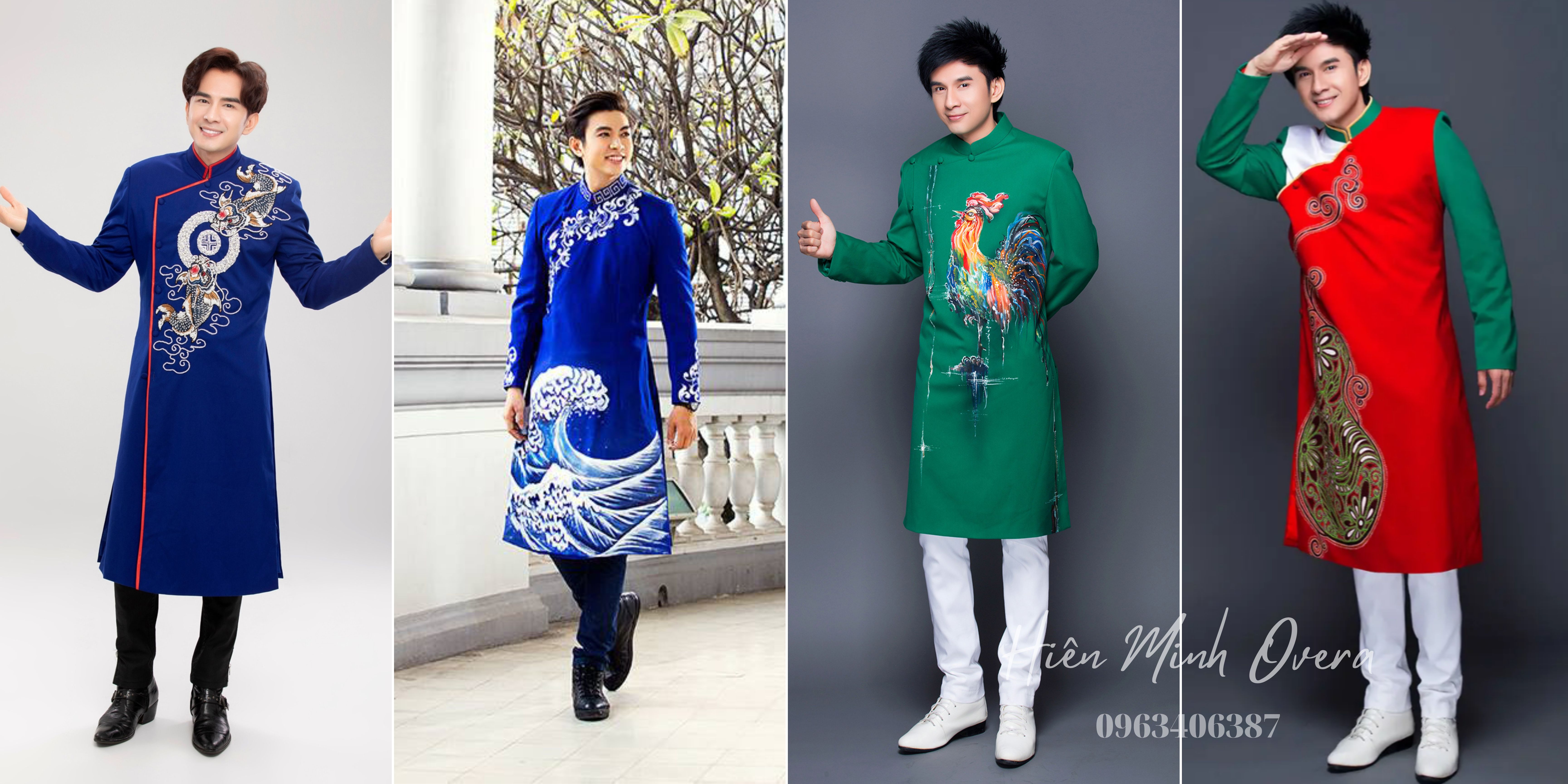 mau sac ao dai nam cach tan