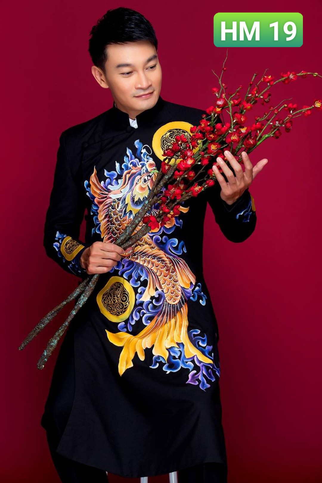 ao dai nam cach tan hien dai