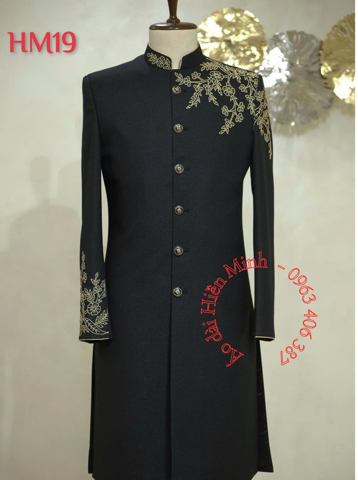 ao dai nam chu re