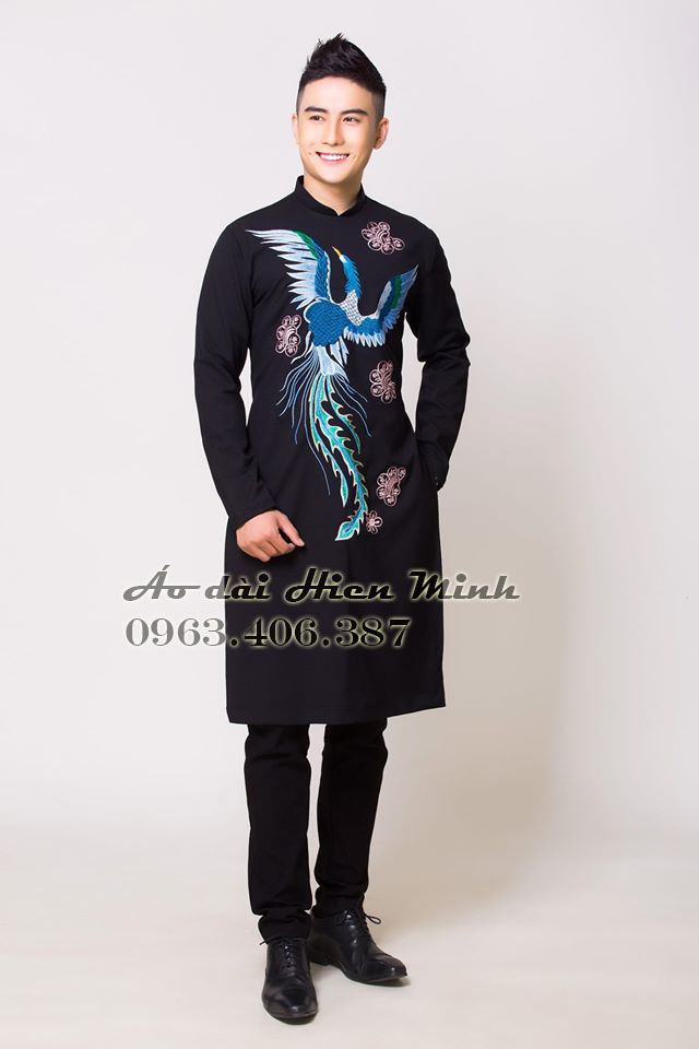 ao dai nam den