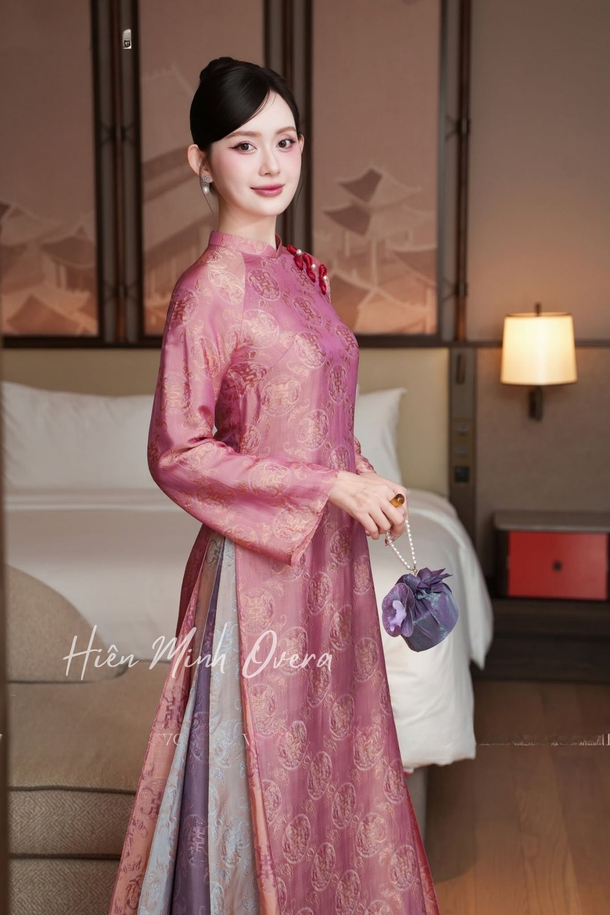 ao dai nu dang suong