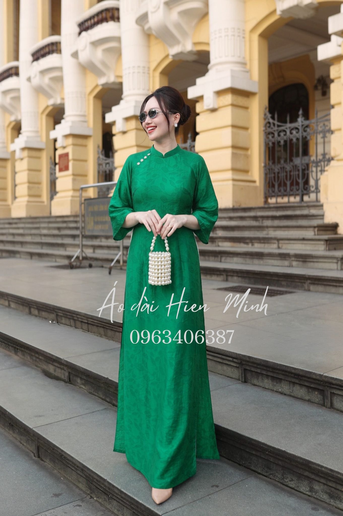 ao dai cach tan nu vai gam