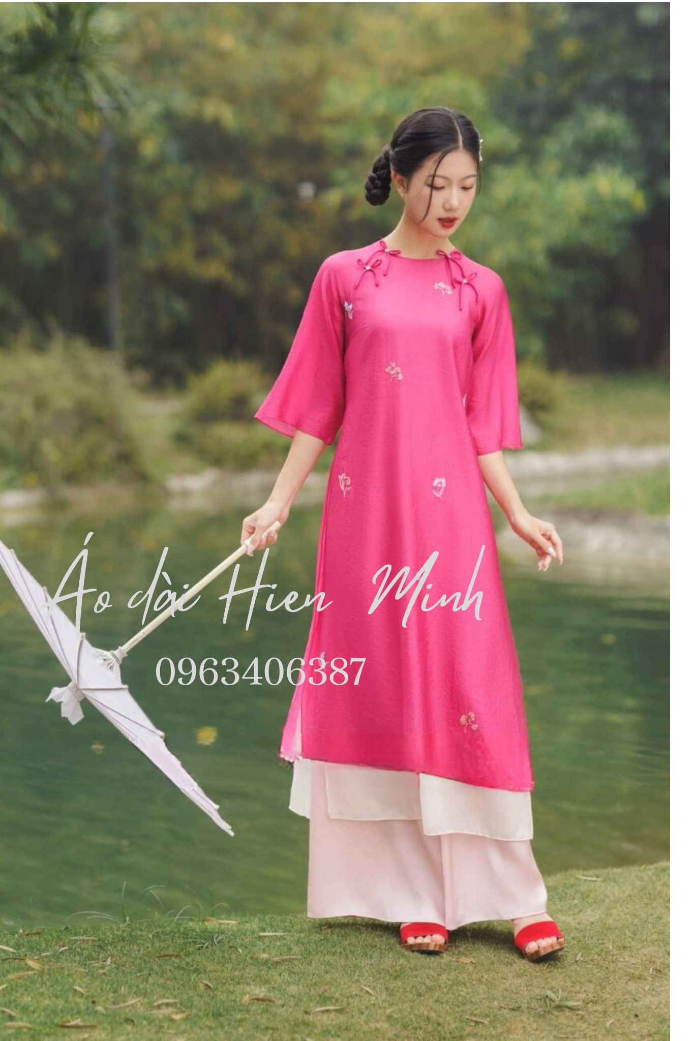 ao dai cach tan hoa nhi