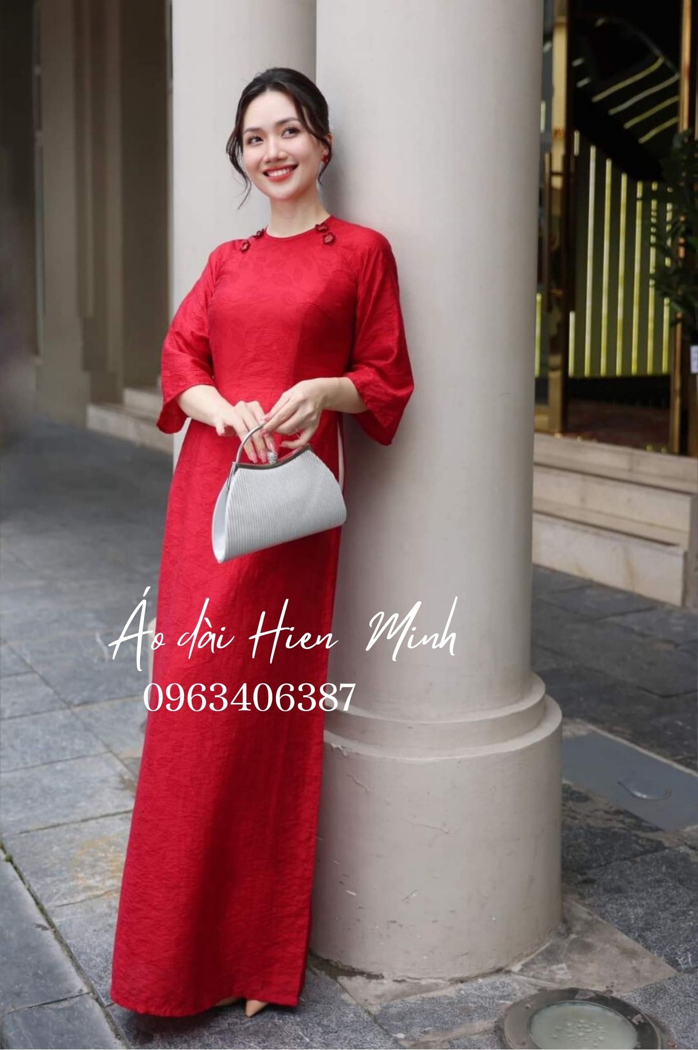 ao dai dang suong 2024