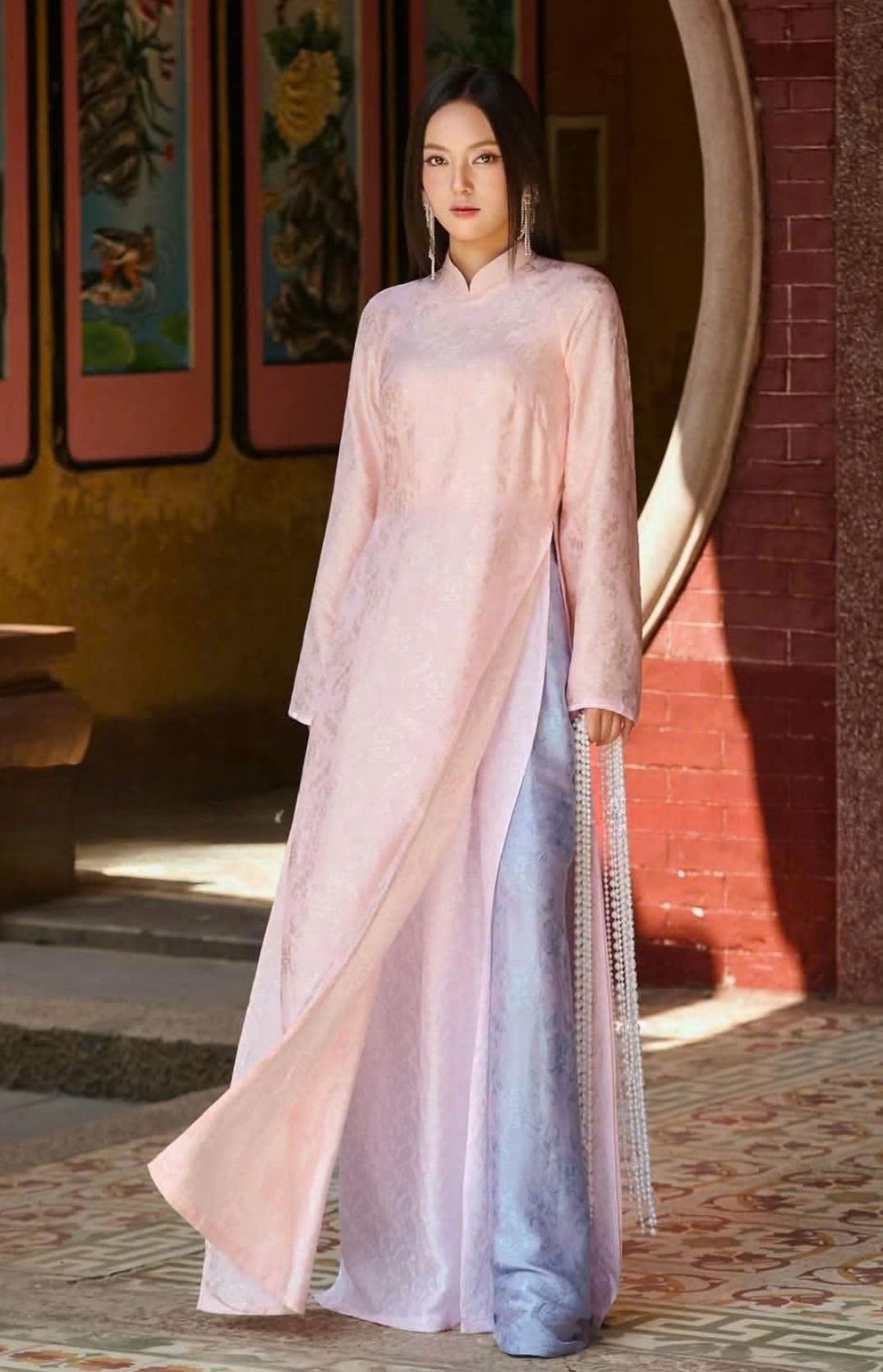 ao dai nu dang suong