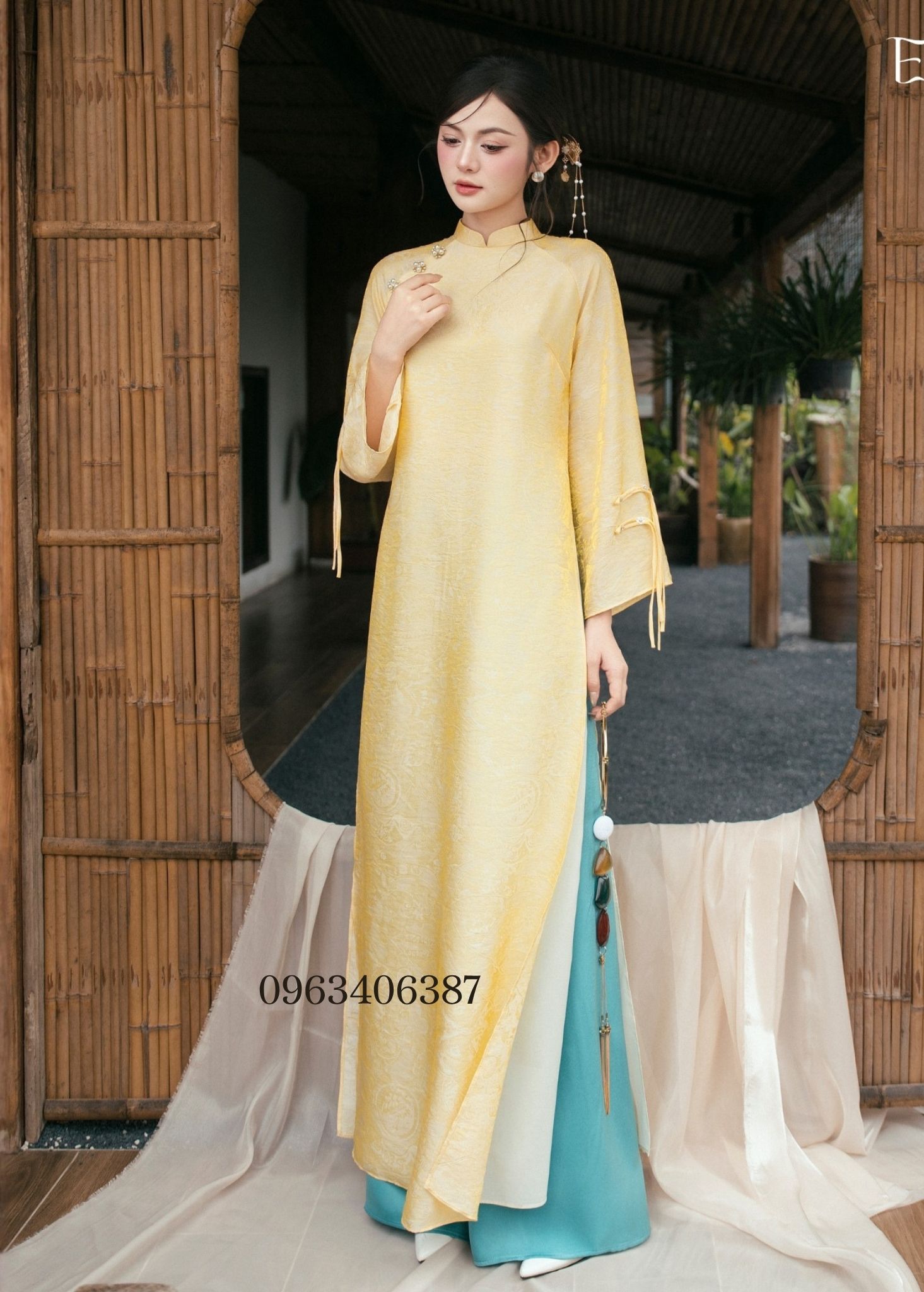ao dai nu dang suong