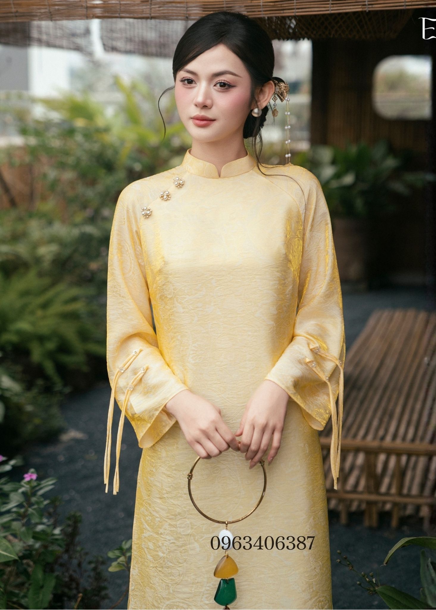 ao dai nu dang suong