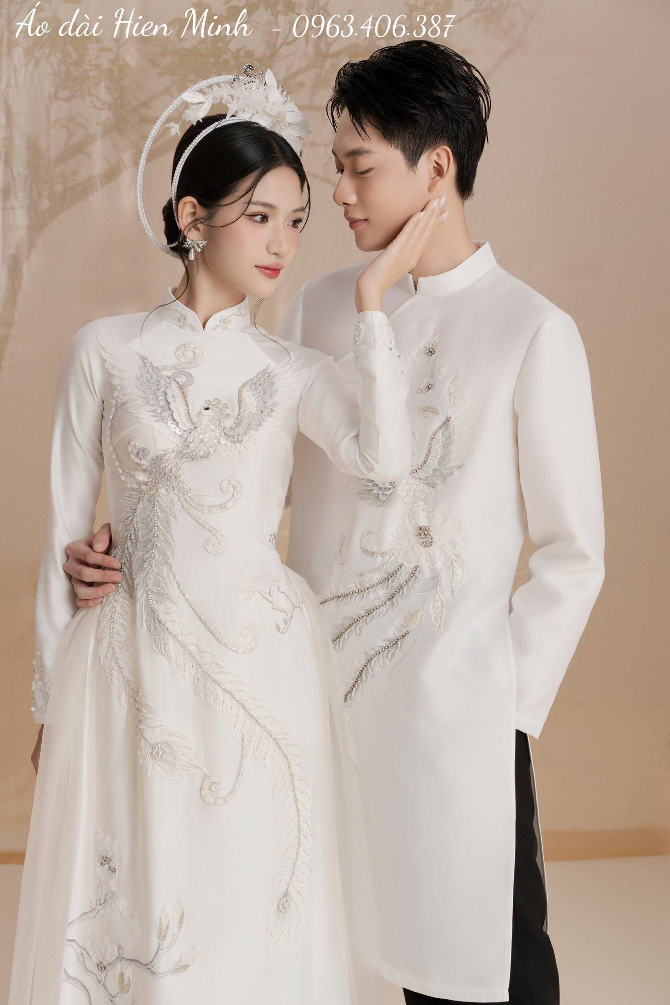 Áo dài cưới đôi truyền thống 2026 - Xu hướng được nhiều cặp đôi yêu thích