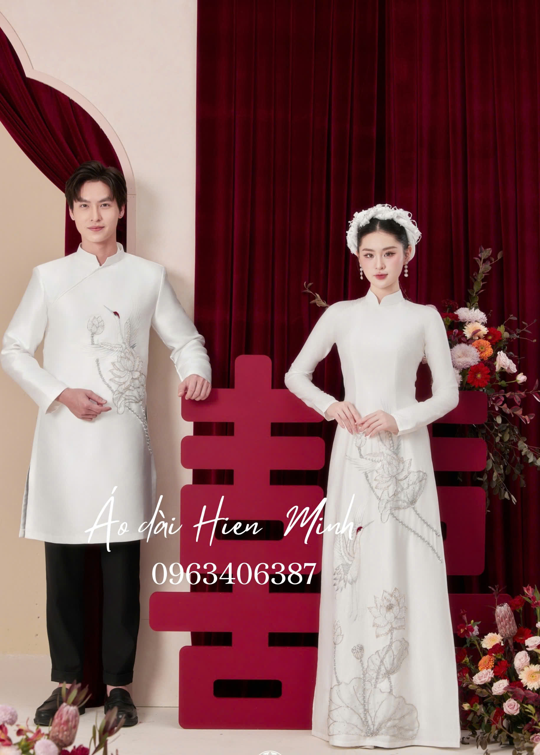 &Aacute;o d&agrave;i cưới đ&ocirc;i truyền thống 2026 - Xu hướng được nhiều cặp đ&ocirc;i y&ecirc;u th&iacute;ch