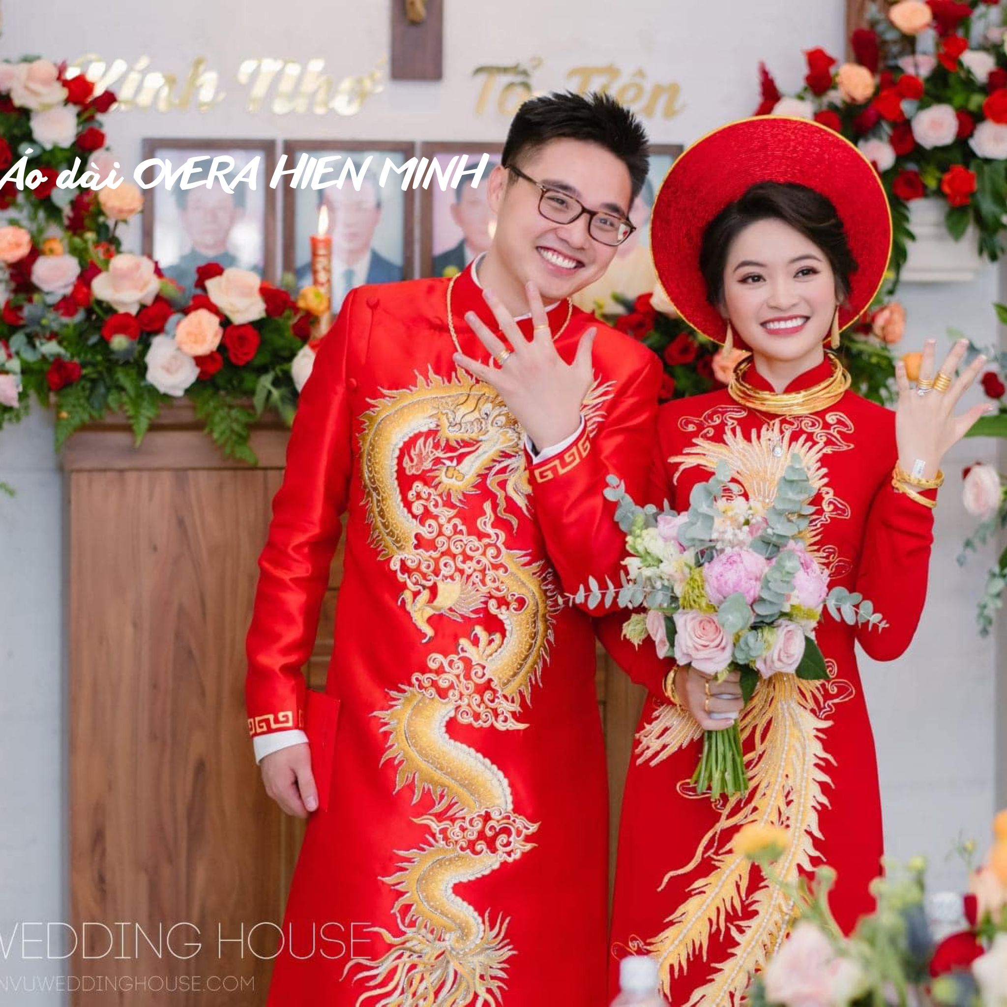 &Aacute;o d&agrave;i cưới đ&ocirc;i truyền thống 2026 - Xu hướng được c&aacute;c cặp đ&ocirc;i y&ecirc;u th&iacute;ch