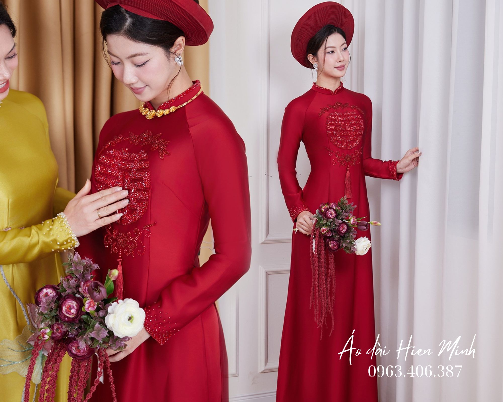 Nên Thuê Hay May Áo Dài Cưới? Kinh Nghiệm Chọn  Áo  Dài Cưới Chuẩn Đẹp  Cho Mọi Cặp Đôi!