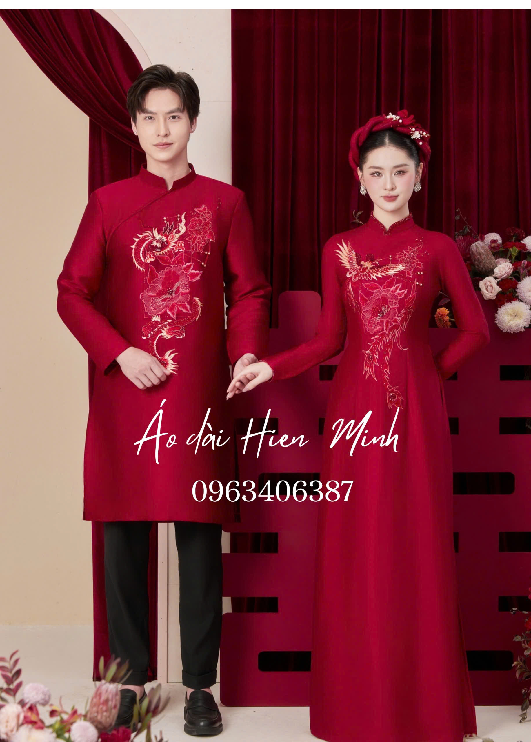 &Aacute;o d&agrave;i cưới đ&ocirc;i truyền thống 2026 - Xu hướng được nhiều cặp đ&ocirc;i y&ecirc;u th&iacute;ch