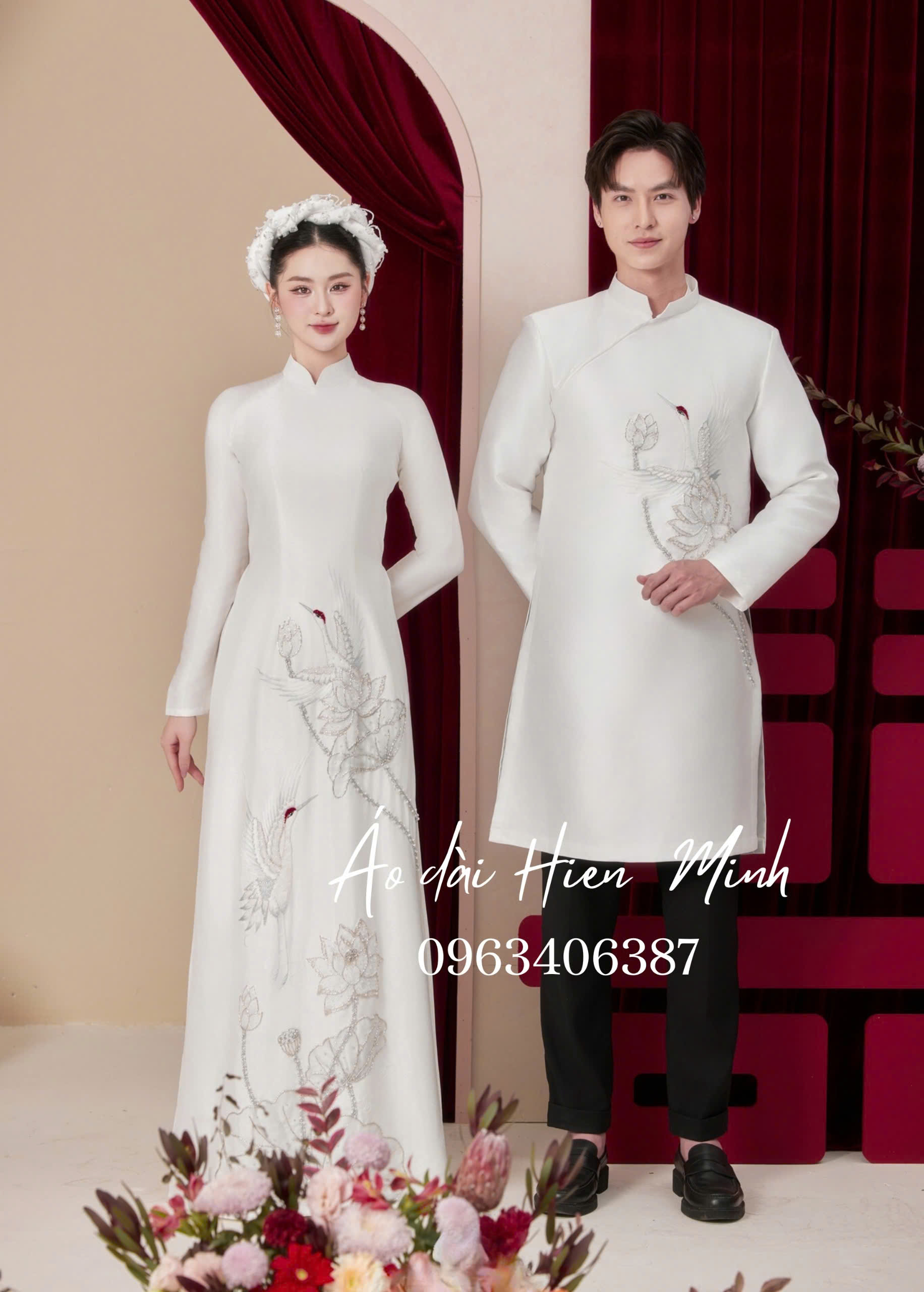 &Aacute;o d&agrave;i cưới đ&ocirc;i truyền thống 2026 - Xu hướng được nhiều cặp đ&ocirc;i y&ecirc;u th&iacute;ch