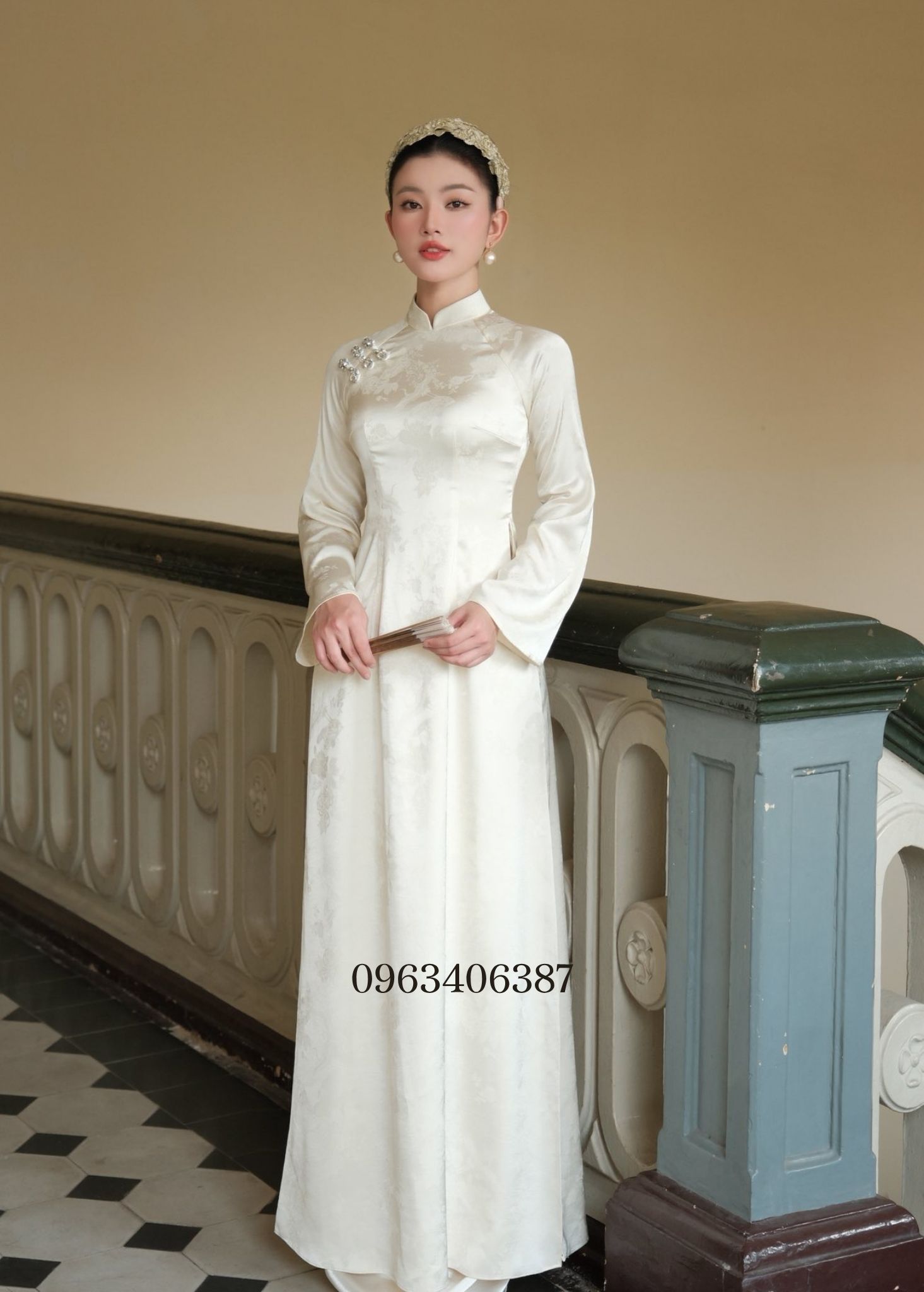 &Aacute;o d&agrave;i nữ sang trọng v&agrave; thanh lịch 