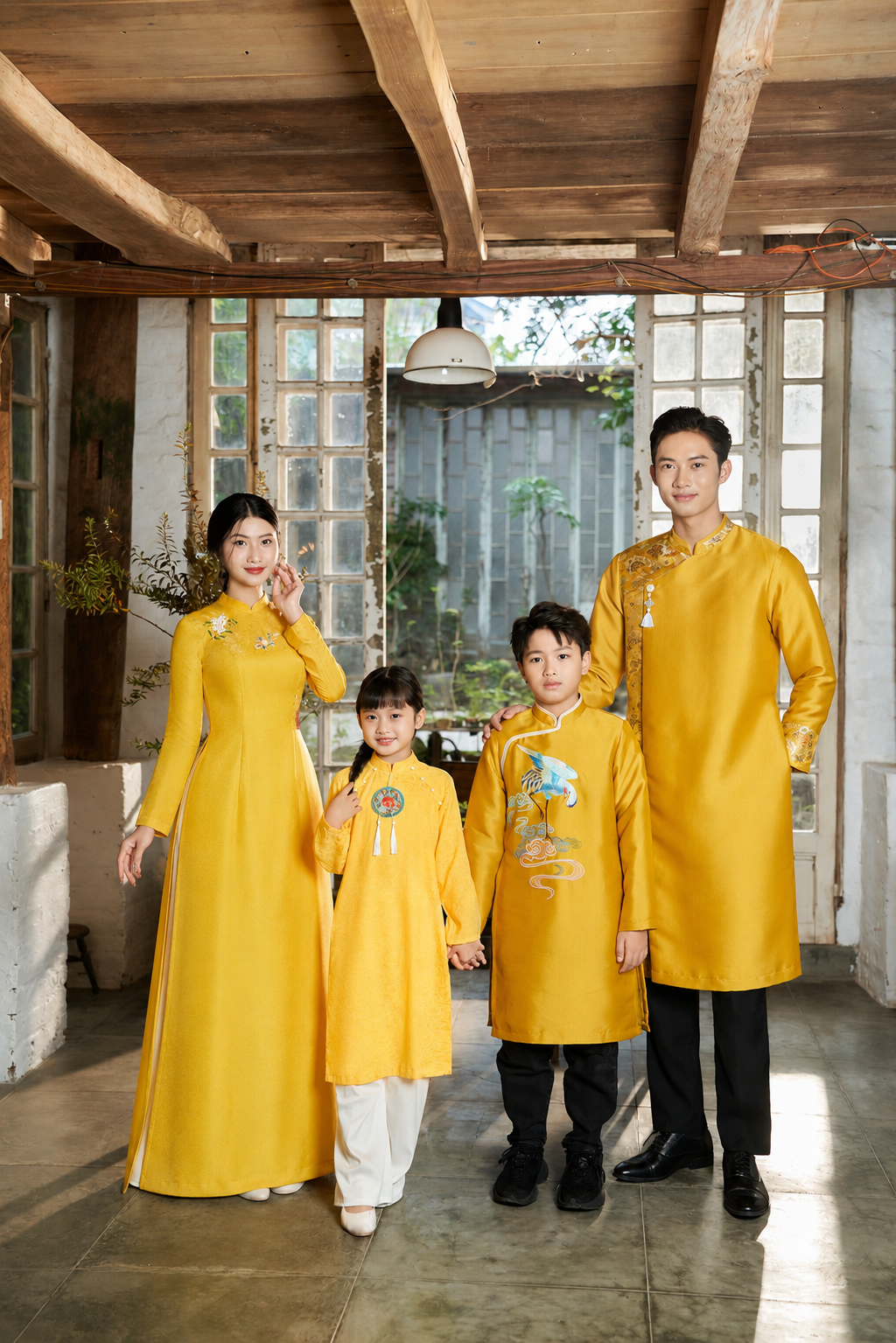 Địa Chỉ May Áo Dài Gia Đình Đẹp Được Nhiều Khách Hàng Tin Chọn