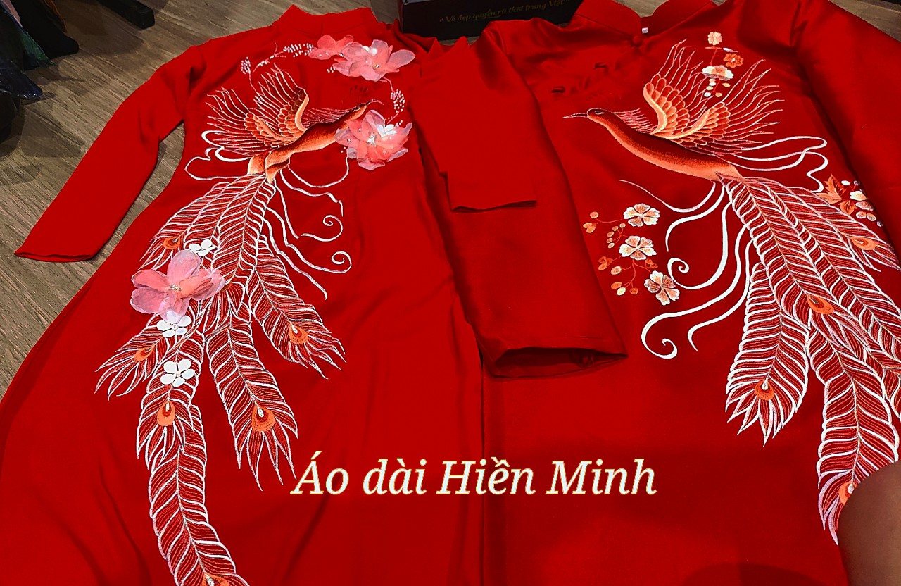 ao dai cuoi cap doi long phung