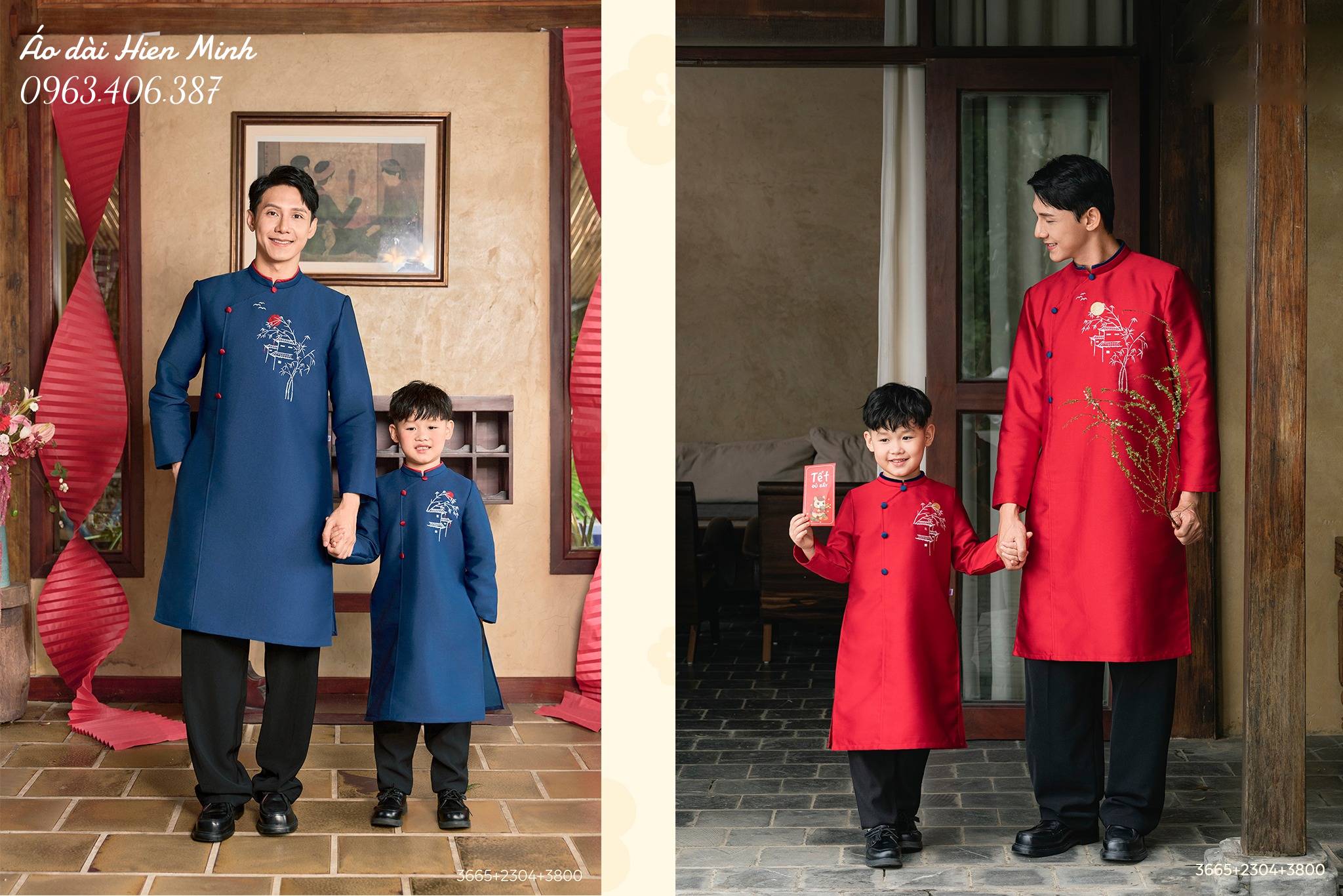 BST  Mẫu &Aacute;o D&agrave;i Gia Đ&igrave;nh Đẹp Nhất Cho Tết 2026