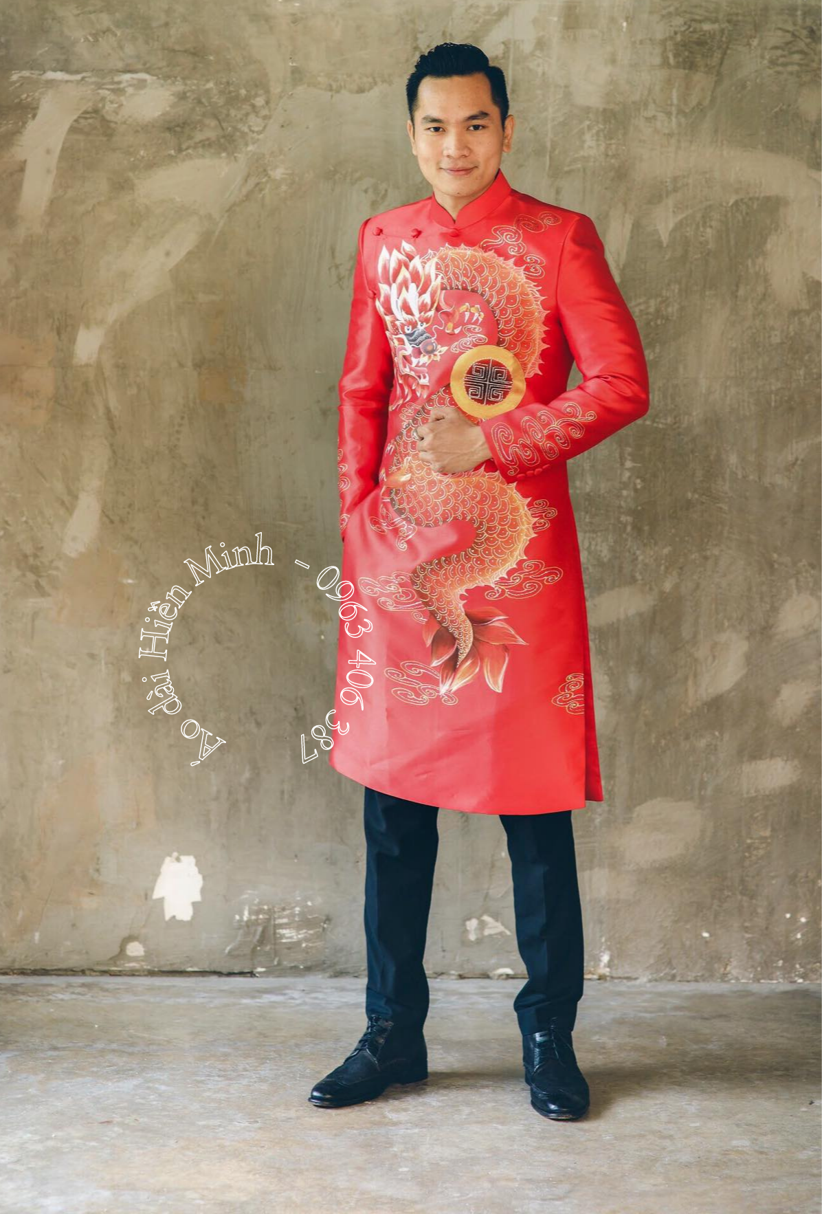 ao dai nam danh cho chu re