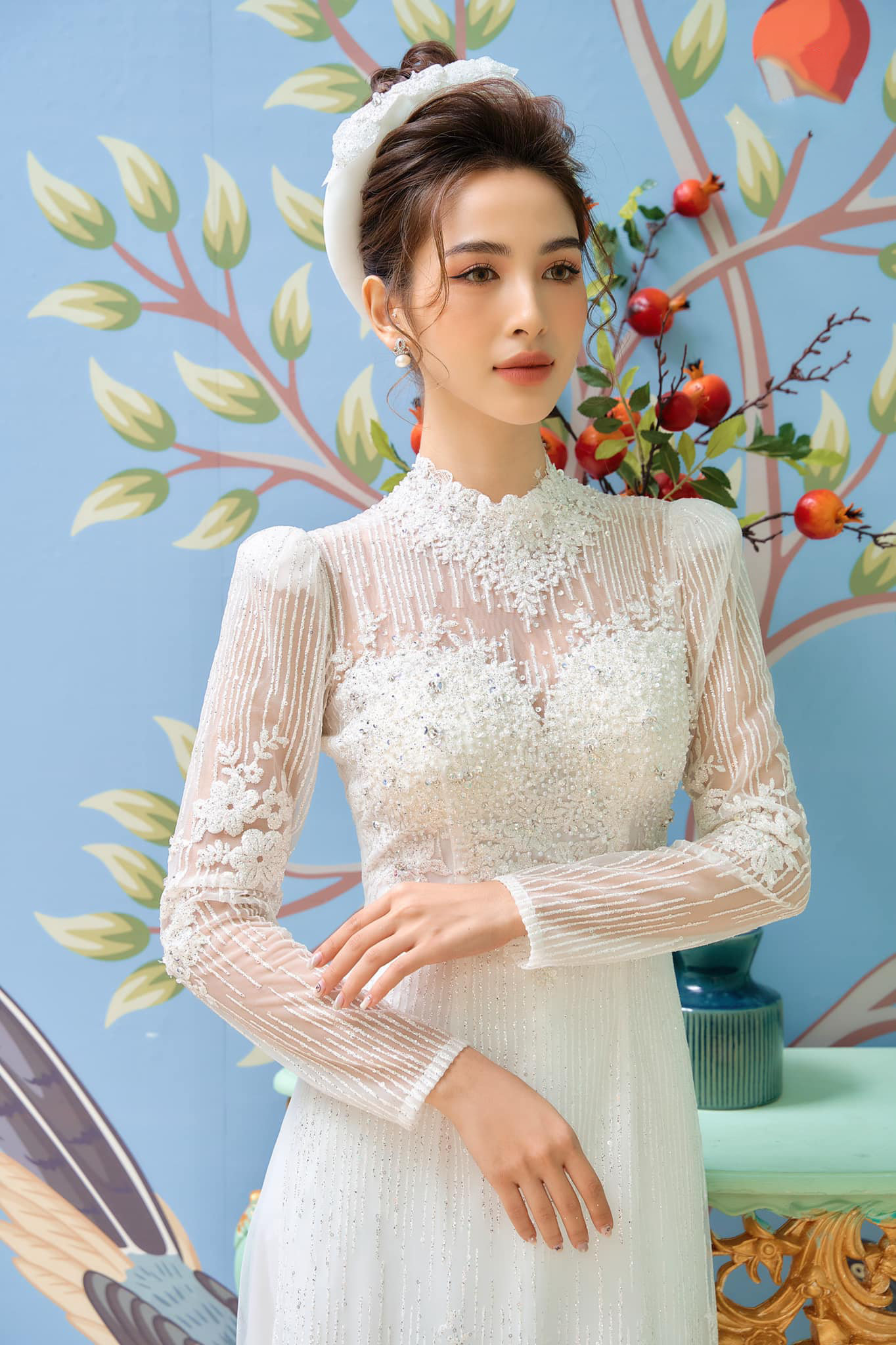 ao dai cuoi thanh lich