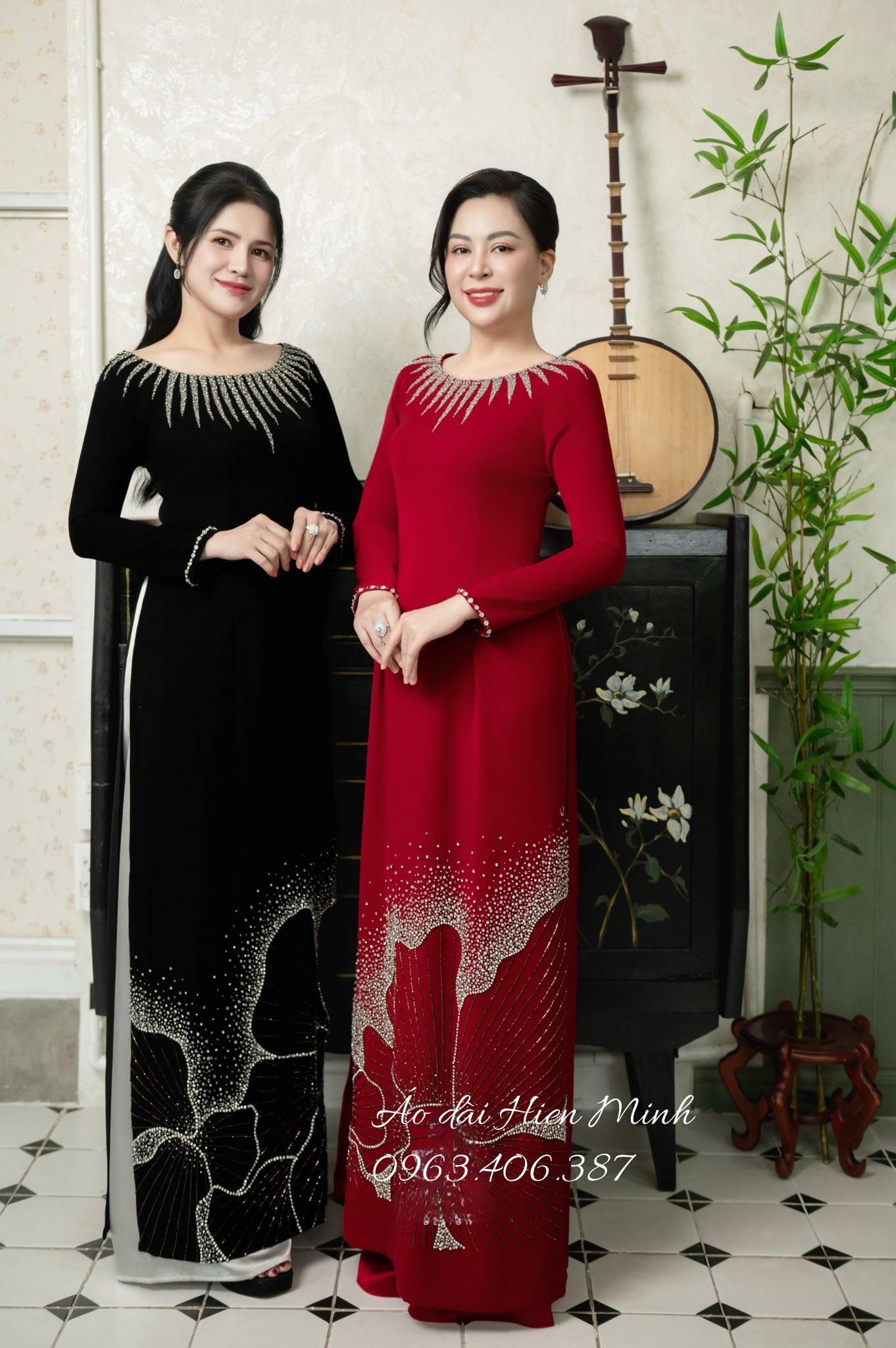 15+ Mẫu &aacute;o d&agrave;i b&agrave; sui thanh lịch, sang trọng cho mẹ c&ocirc; d&acirc;u, ch&uacute; rể trong ng&agrave;y cưới