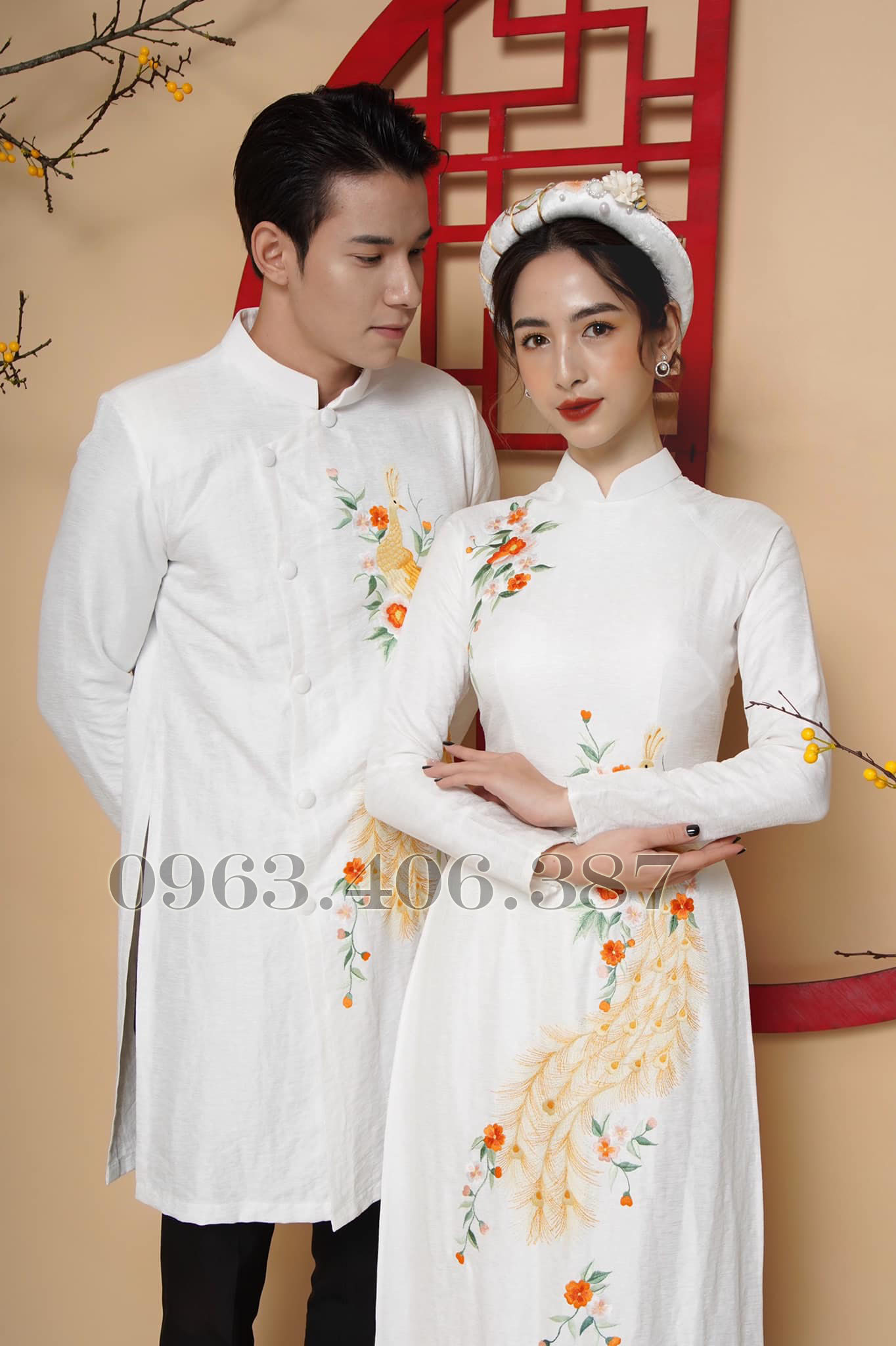 ao dai cap doi nam nu