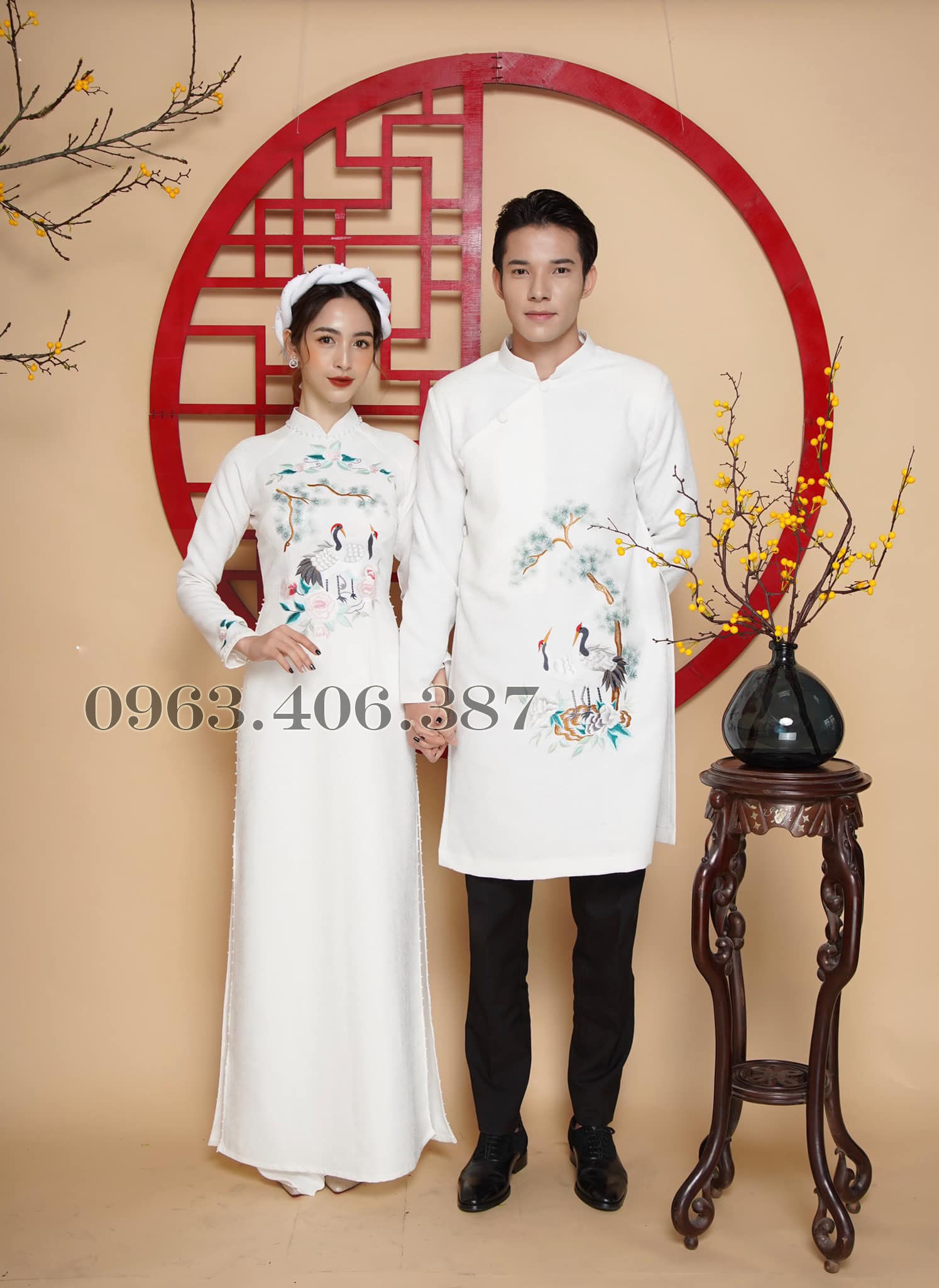 ao dai cap doi