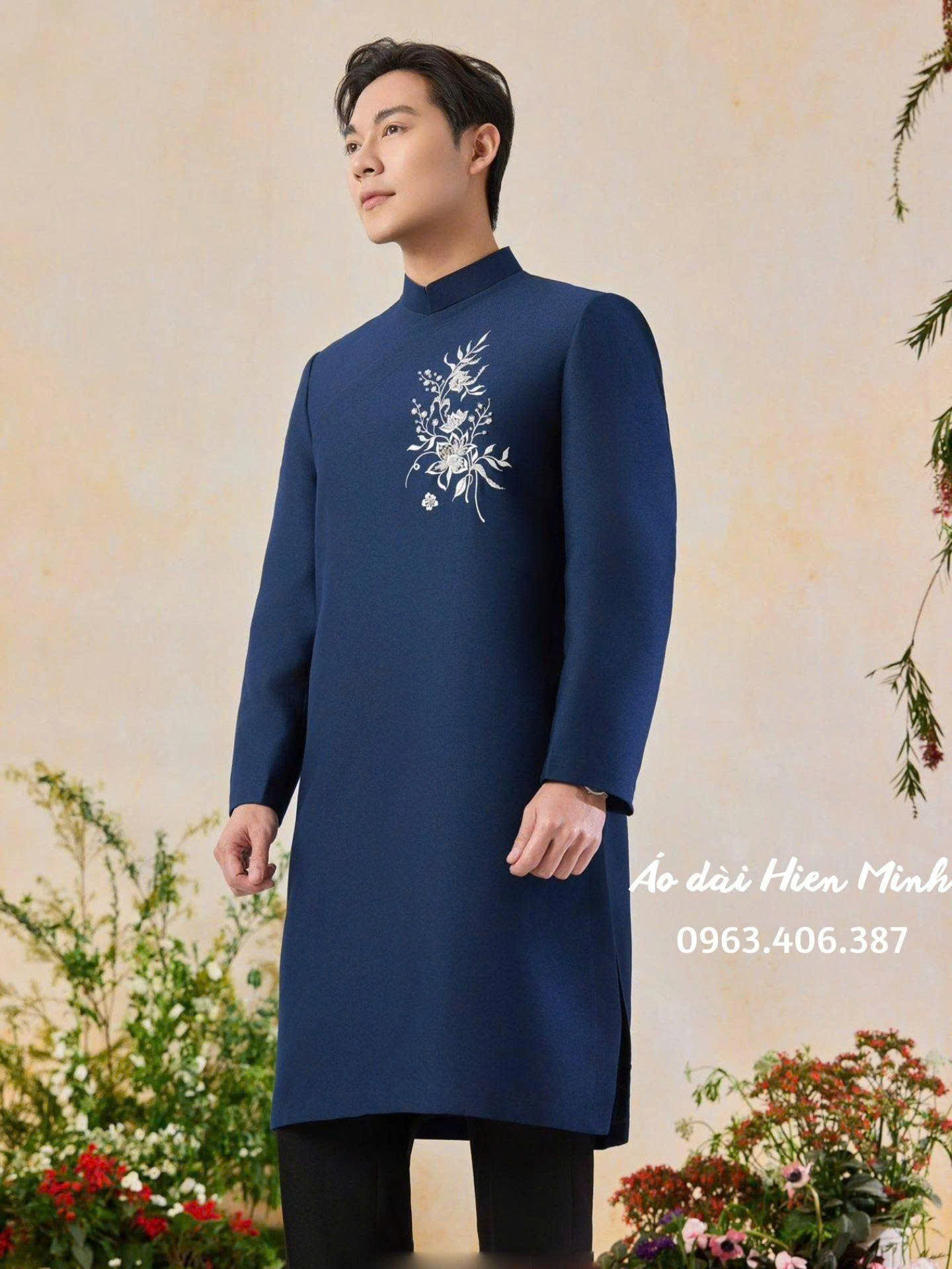 20 ++ Mẫu áo dài cách tân nam dành cho chú rể sang trọng và lịch lãm nhất