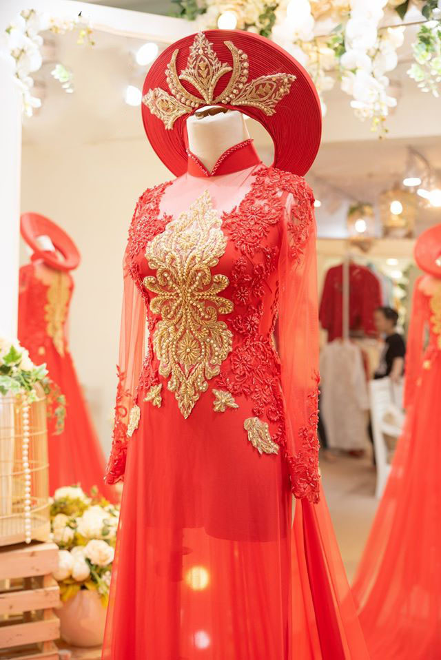 ao dai co dau dinh da