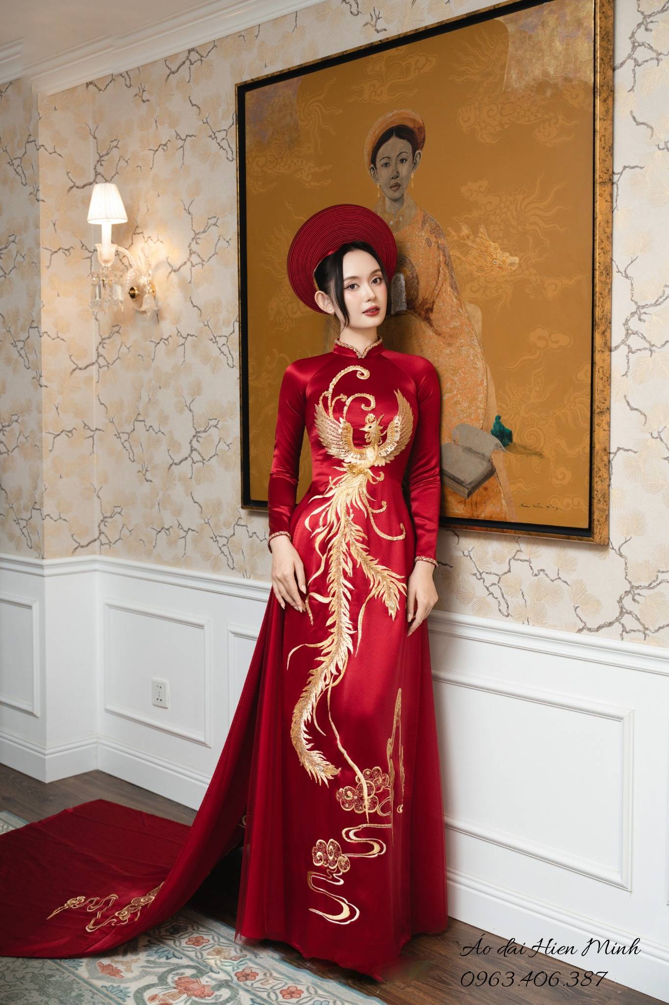 &Aacute;o d&agrave;i cưới cho c&ocirc; d&acirc;u Việt hải ngoại - Giữ trọn n&eacute;t truyền thống trong ng&agrave;y trọng đại