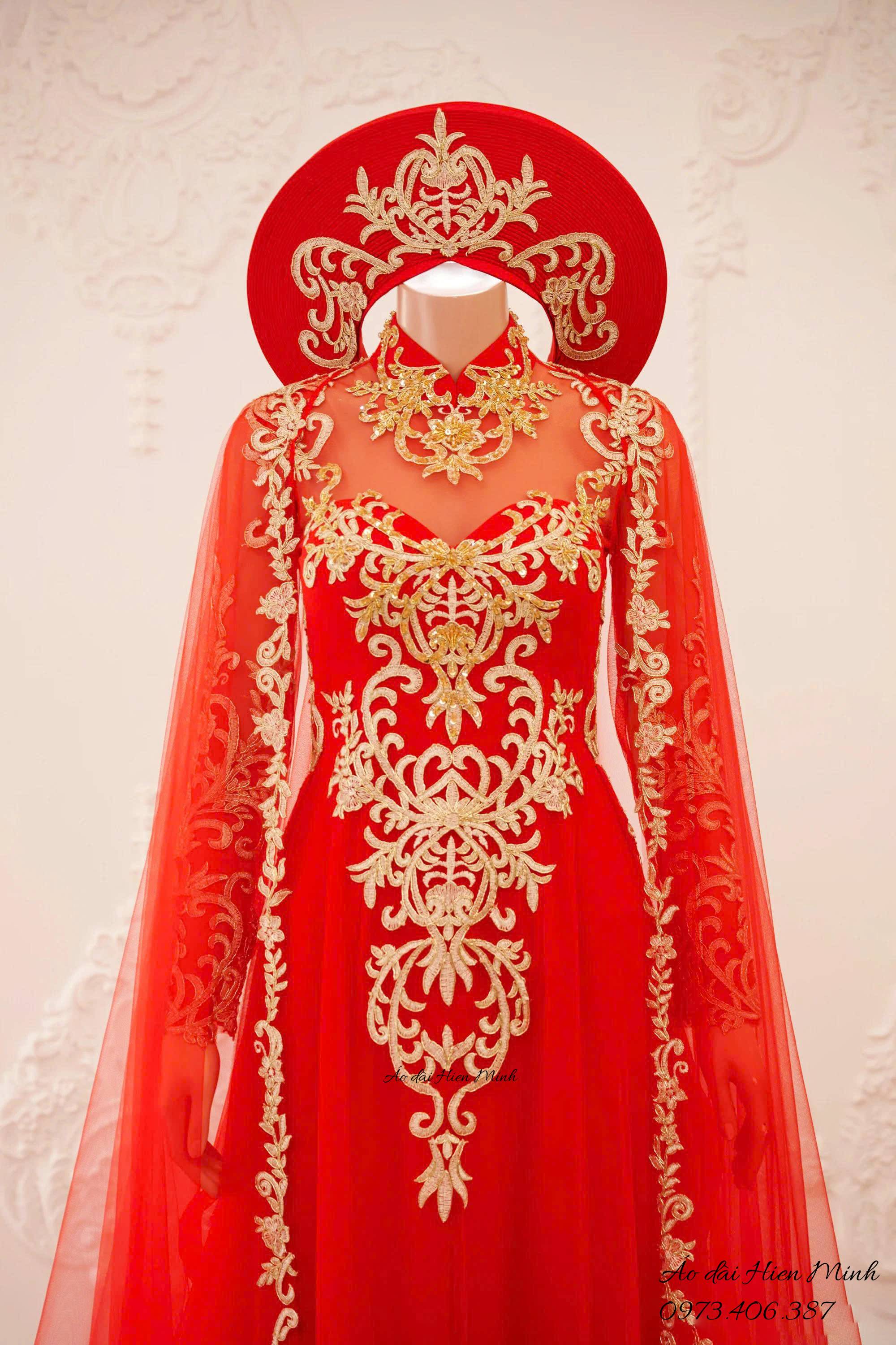 &Aacute;o d&agrave;i cưới cho c&ocirc; d&acirc;u Việt hải ngoại - Giữ trọn n&eacute;t truyền thống trong ng&agrave;y trọng đại