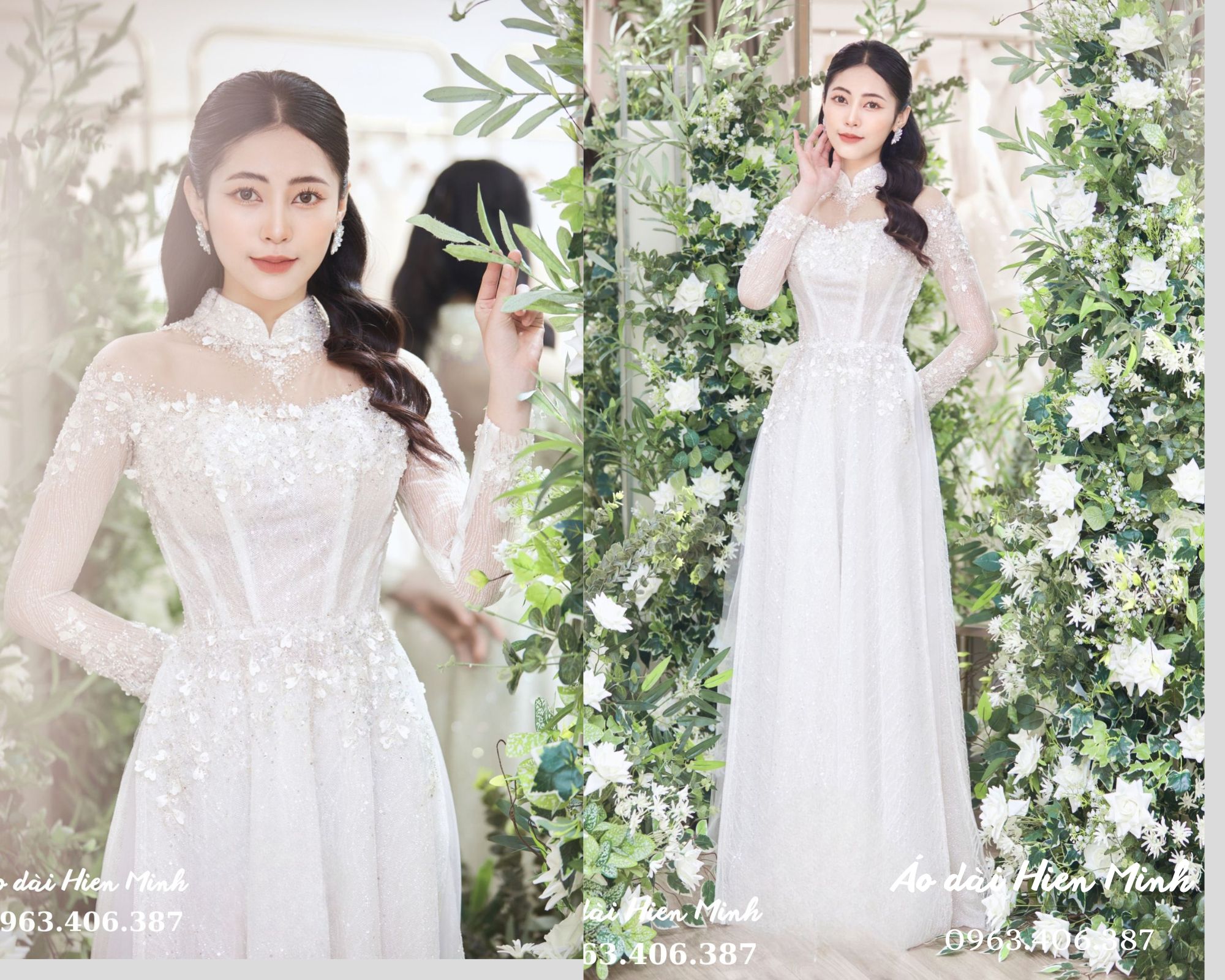 &Aacute;o d&agrave;i cưới cho c&ocirc; d&acirc;u Việt hải ngoại - Giữ trọn n&eacute;t truyền thống trong ng&agrave;y trọng đại