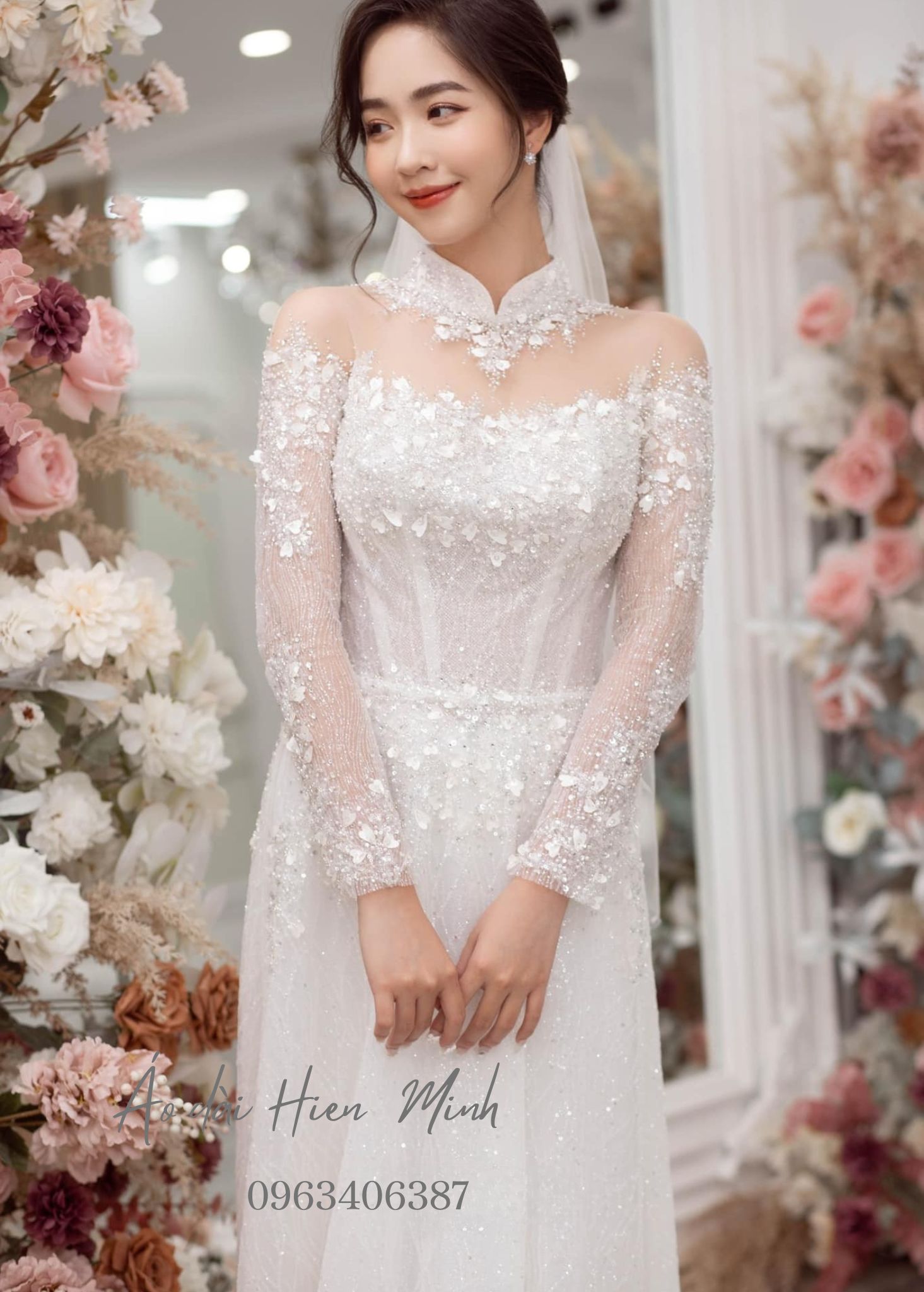 Kinh nghiệm may &aacute;o d&agrave;i cưới đẹp  - B&iacute; quyết gi&uacute;p c&ocirc; d&acirc;u lu&ocirc;n rạng rỡ trong ng&agrave;y trọng đại