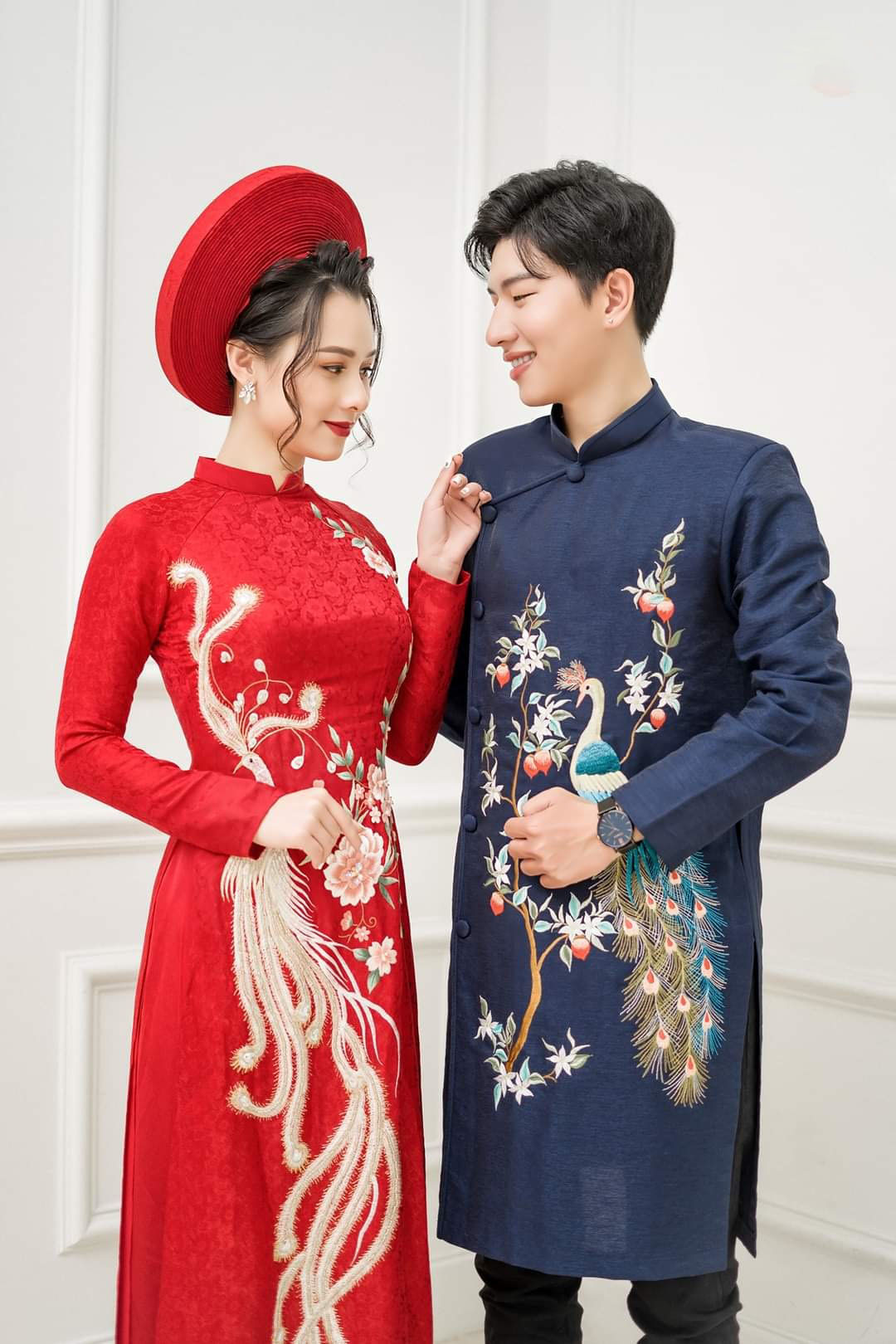 ao dai cuoi nam nu