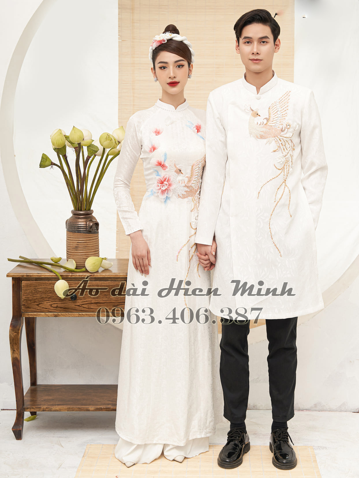 ao dai cuoi Gam