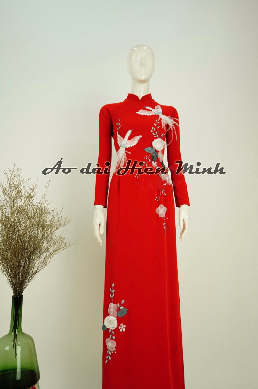 ao dai cuoi truyen thong