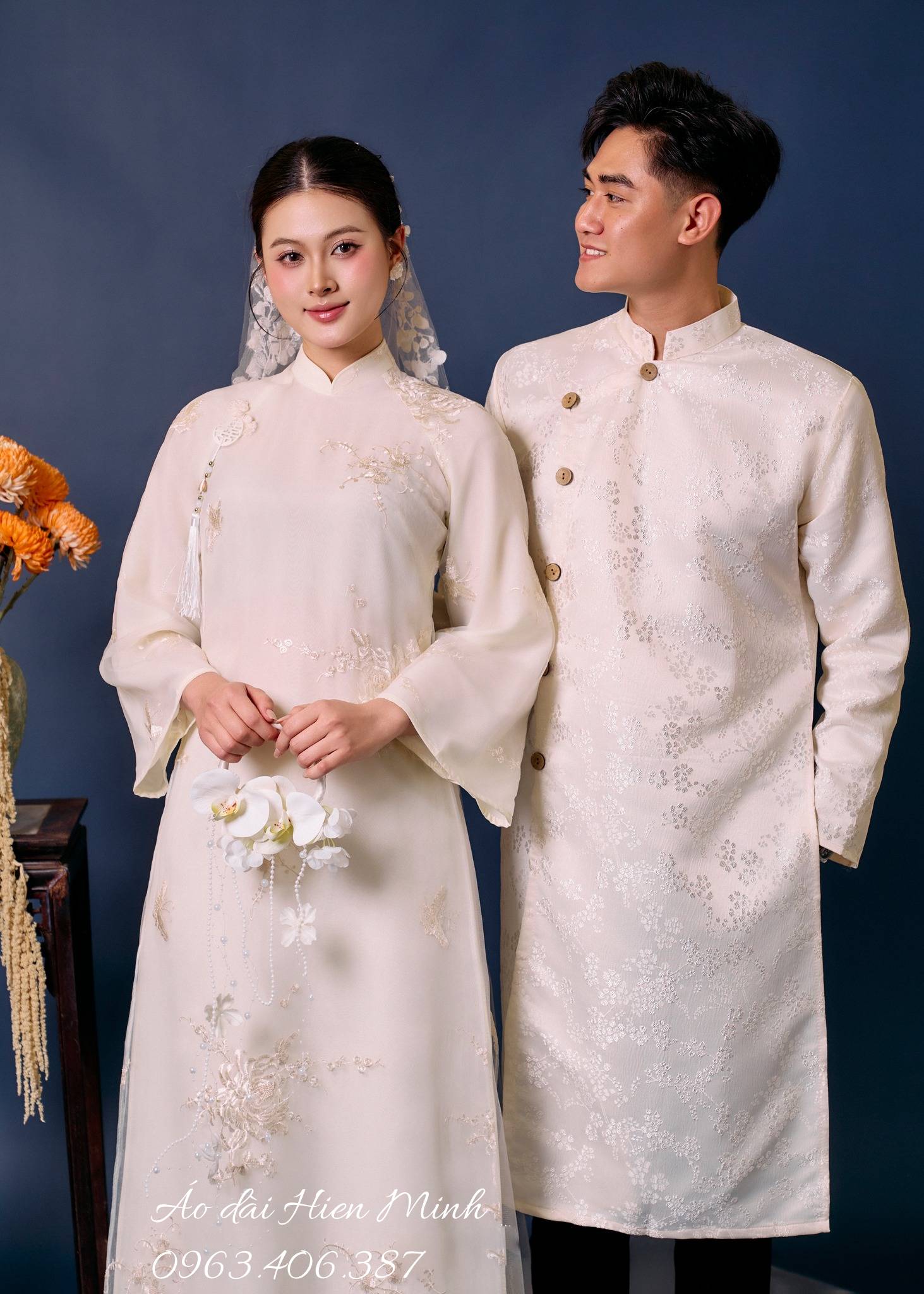 BST &Aacute;o D&agrave;i Cưới Đ&ocirc;i D&aacute;ng Su&ocirc;ng Cho C&ocirc; D&acirc;u Ch&uacute; Rể Đẹp Nhất